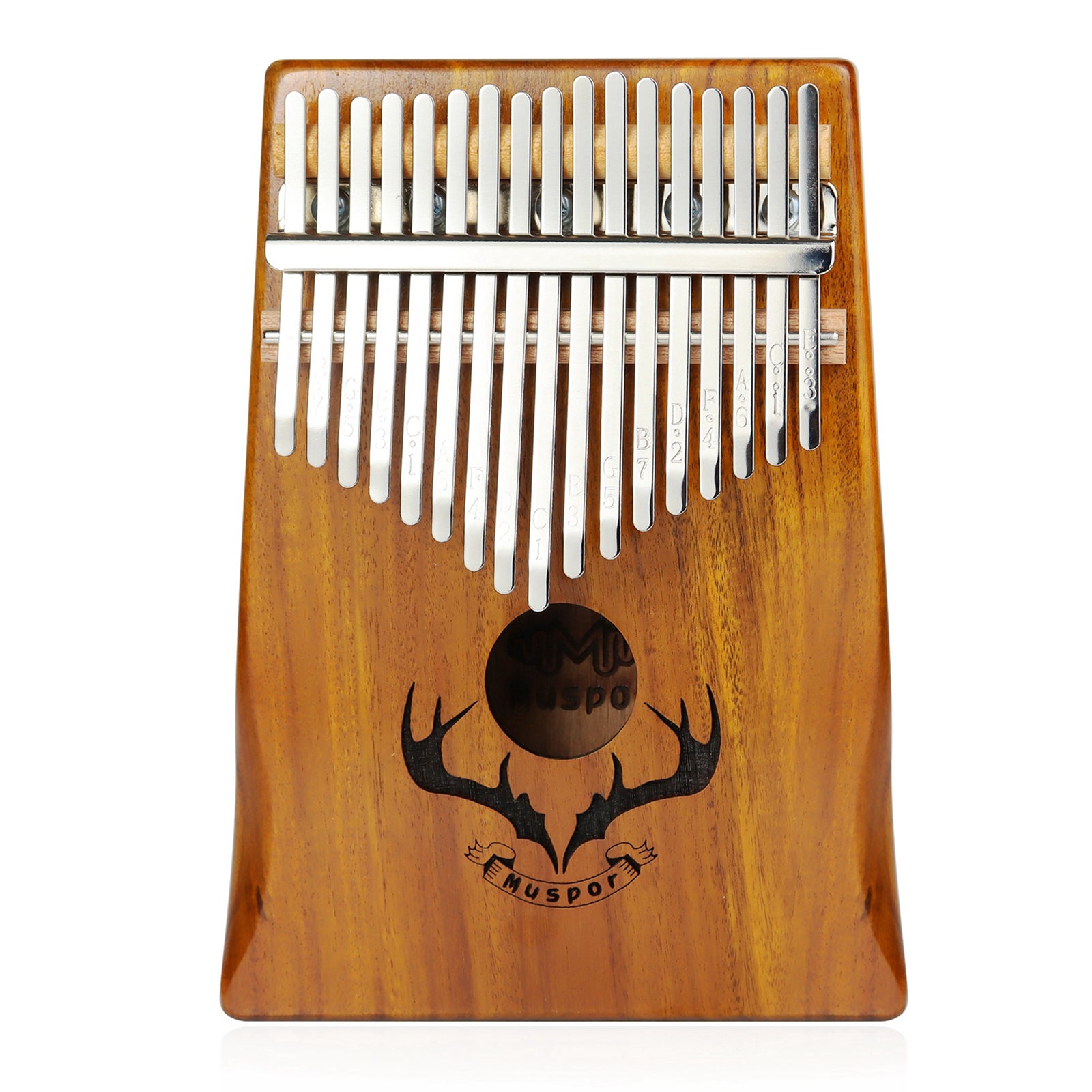 17Key Kalimba Acacia Thumb Piano Portable Kids Toys Party Musical Instrument