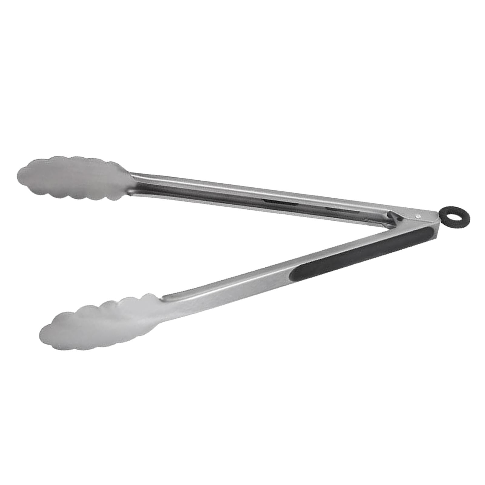 Kitchen BBQ Grilling Tool Set- Stainless Steel Tong Non-Stick Tongs 12inch
