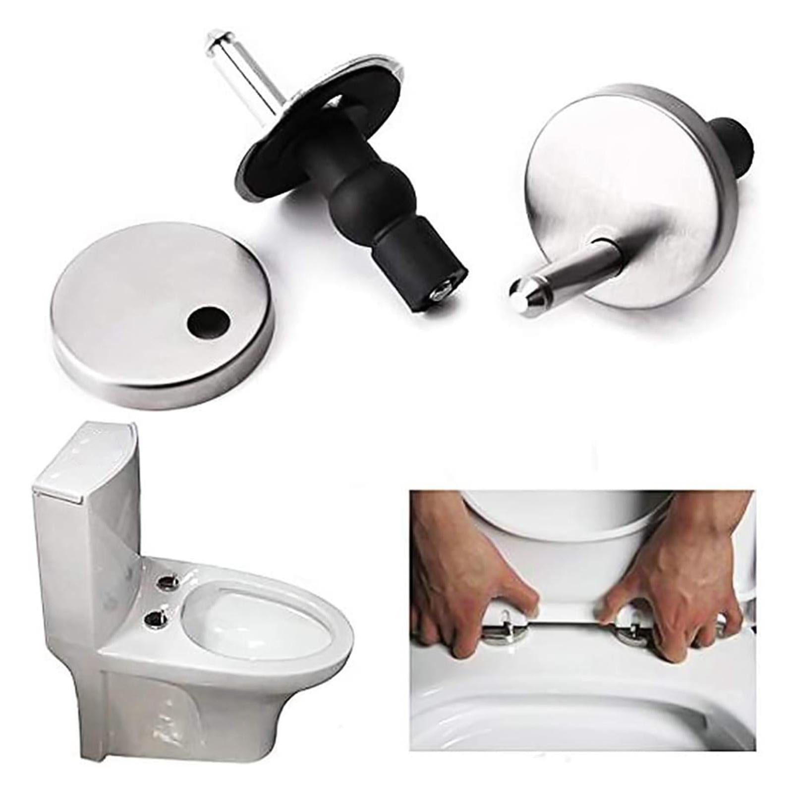 Toilet Seat Hinge Fixings Top Fix Screws Rubber expansion screw 14mm gasket
