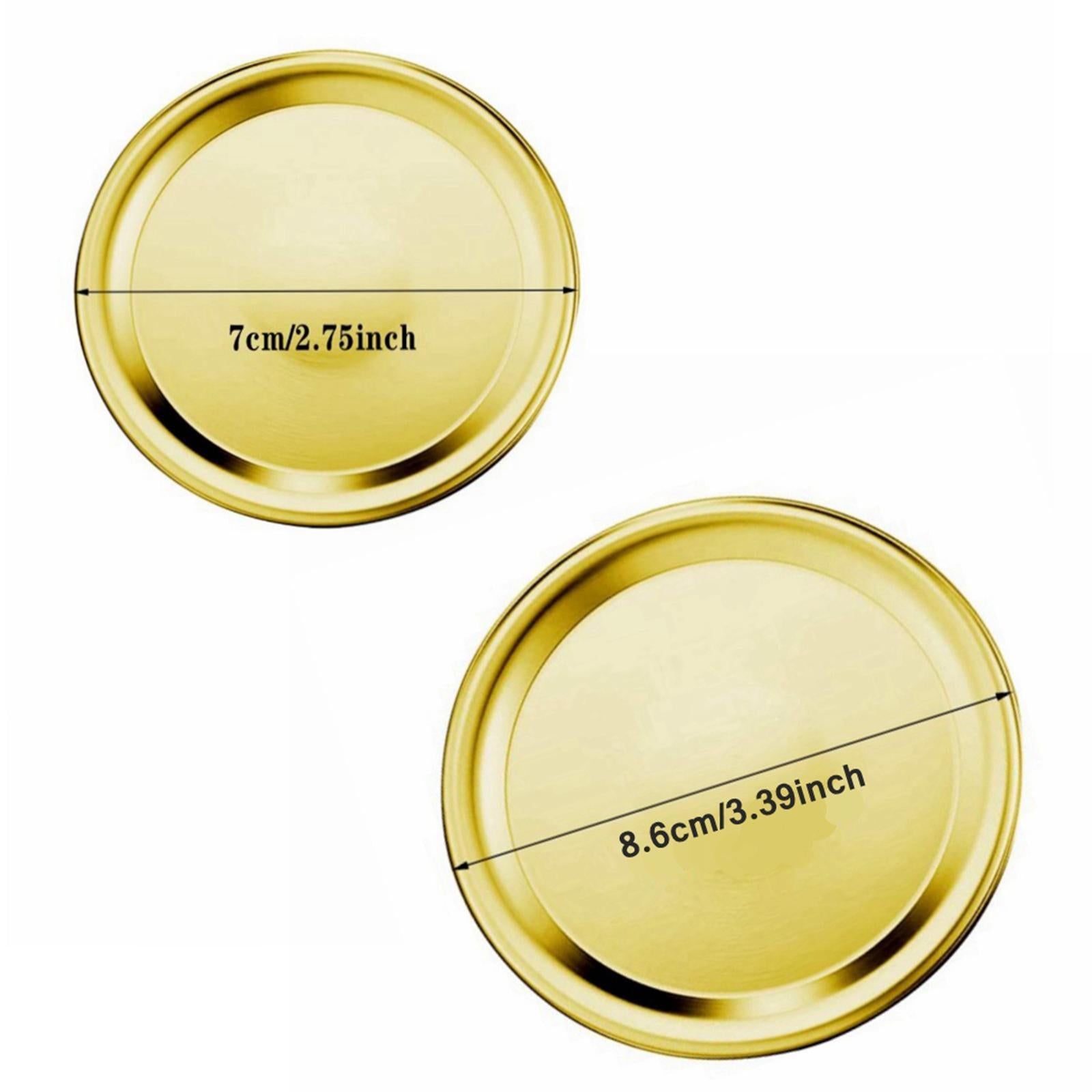 24x Wide Mouth Mason Canning Jar Lids Kitchen 86mm