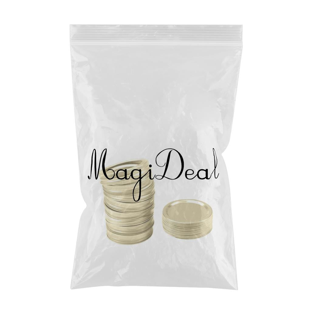 12x Wide Mouth Mason Canning Jar Lids Kitchen 70mm
