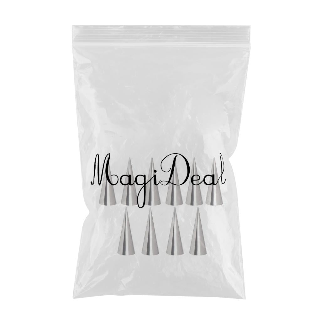 Kitchen Cream Horn Cones Molds Pastry Mold 10pcs Cream Mould