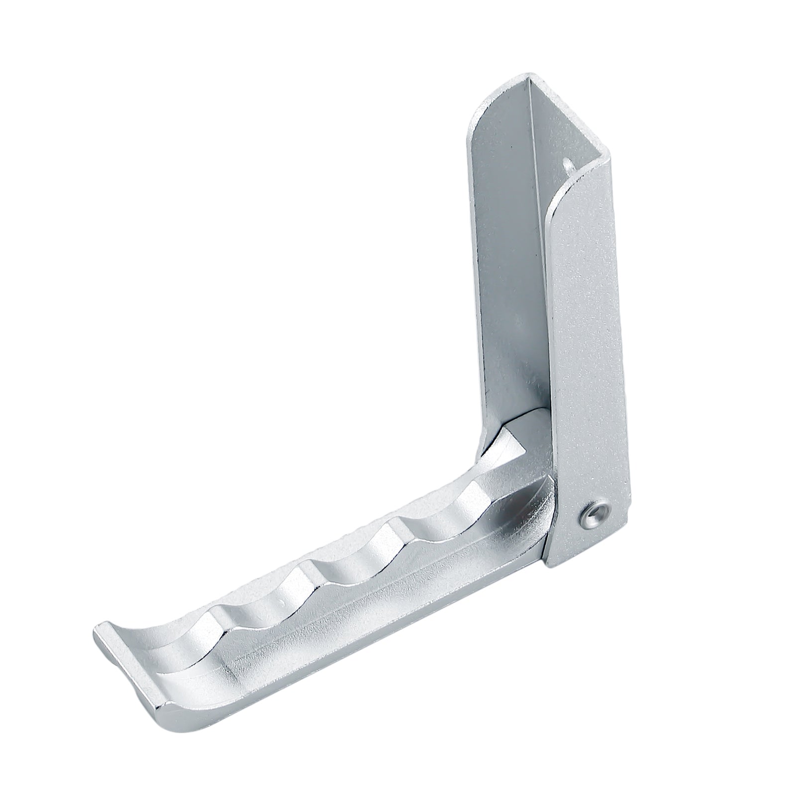 3pcs Aluminum Robe Hanger Hook Durable Wall-mounted Coat Hanger Silver