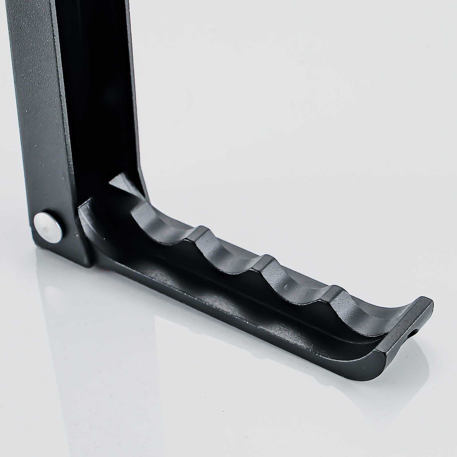 3pcs Aluminum Robe Hanger Hook Durable Wall-mounted Coat Hanger Black