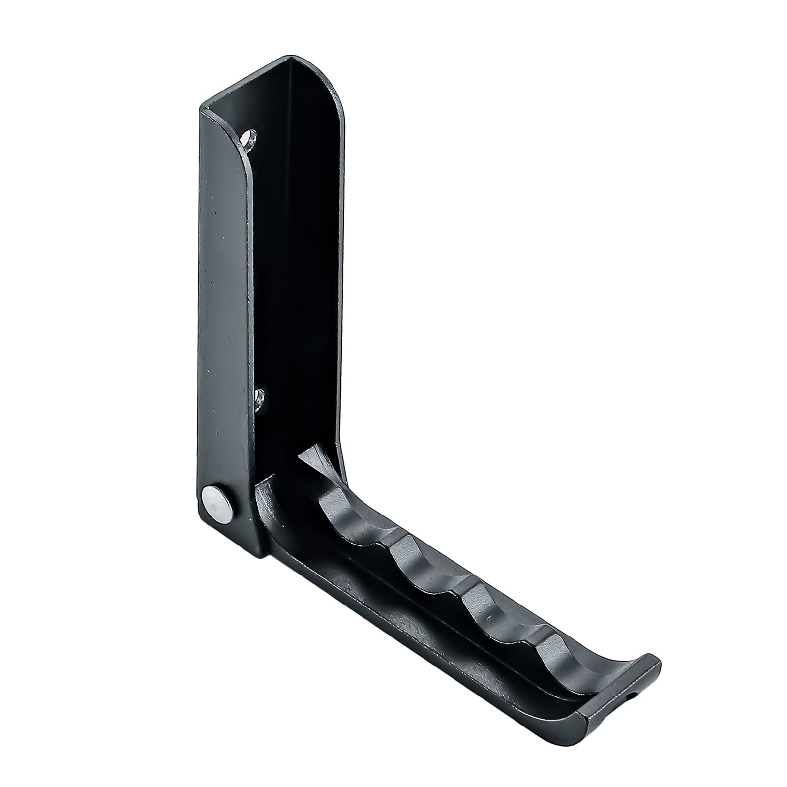 3pcs Aluminum Robe Hanger Hook Durable Wall-mounted Coat Hanger Black