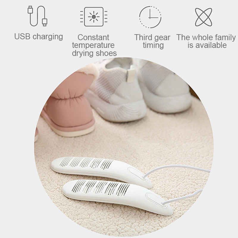 USB Shoe Dryer with Timer Ultra Dryer Shoes Drying for Shoes Gloves Hats