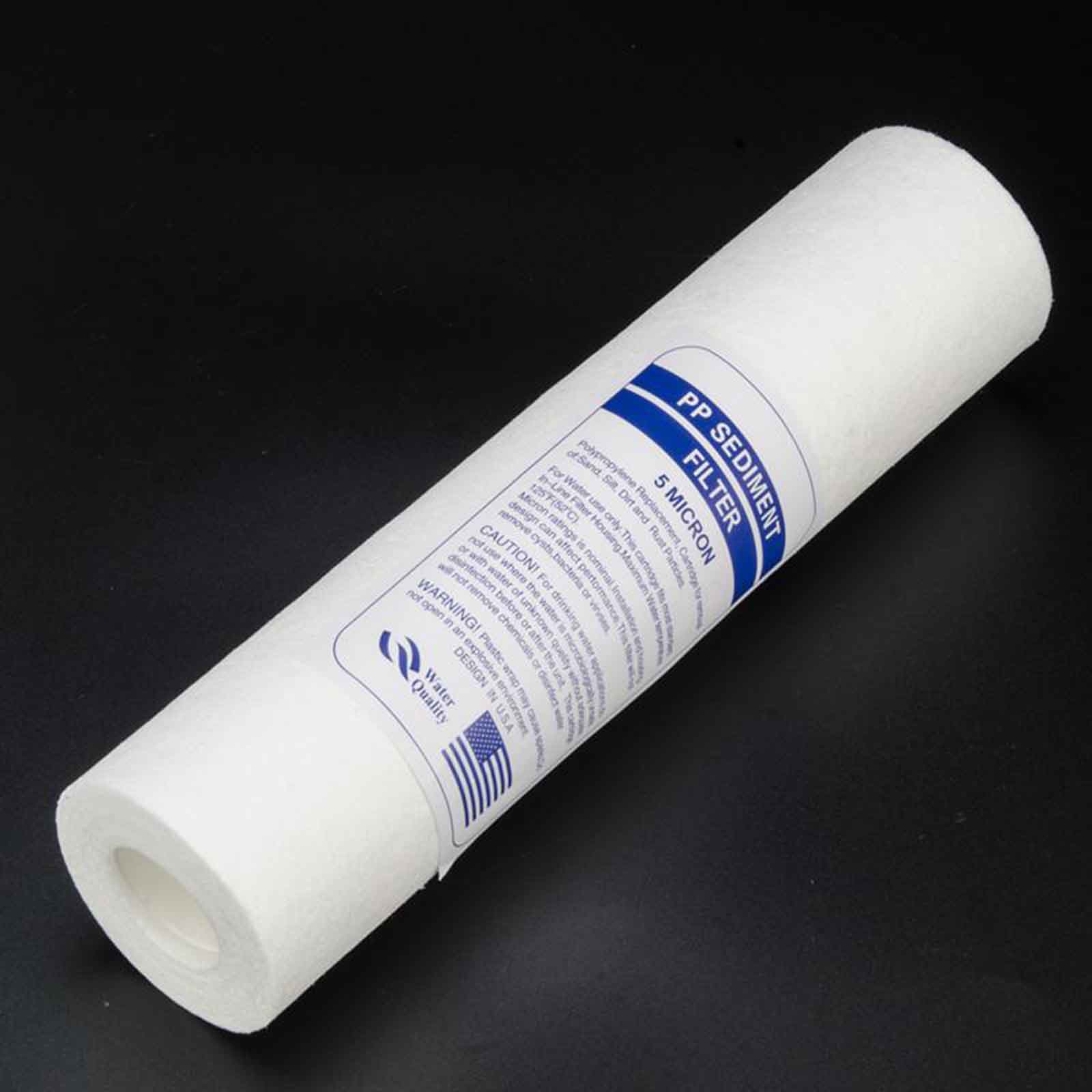 3 Pieces 10 inch Water Purifier Filter PP Cotton Sediment Filter Replacement 5 Micron