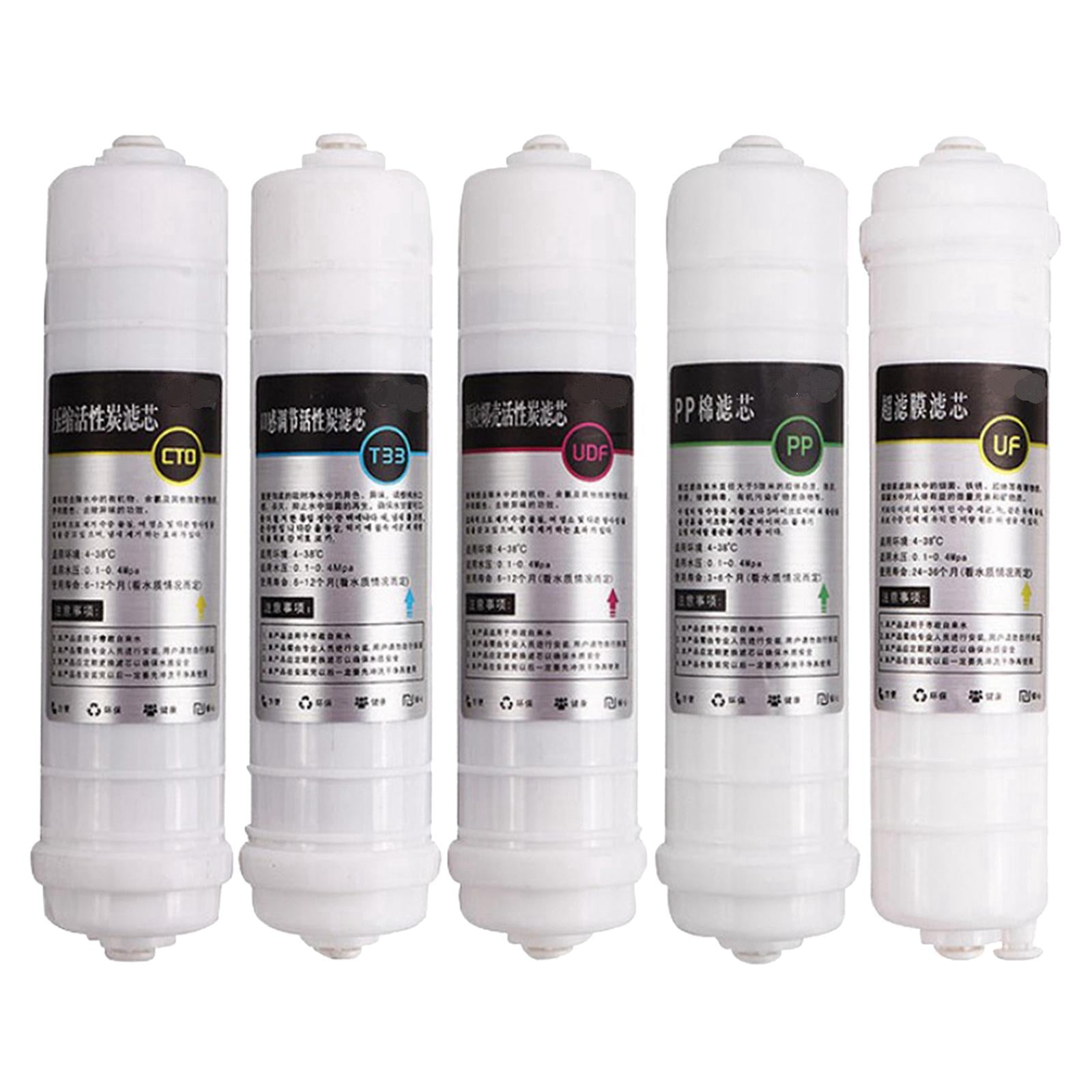 3/5pcs 10 RO Filter Replacement Kit Reverse Osmosis Systems 5pcs"