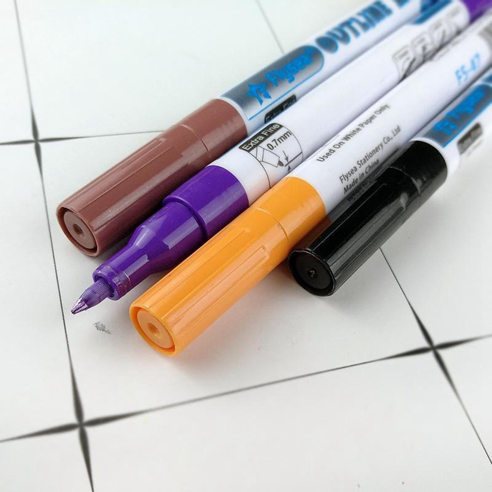 Paint Pens For Rock Painting Stone Ceramic Glass Rock Markers 8 Colors