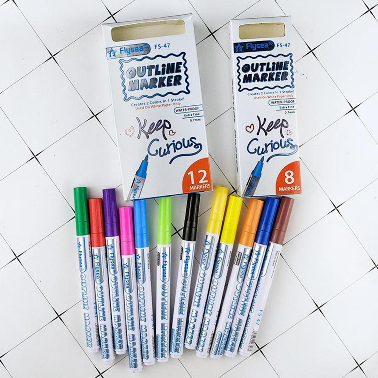 Paint Pens For Rock Painting Stone Ceramic Glass Rock Markers 8 Colors