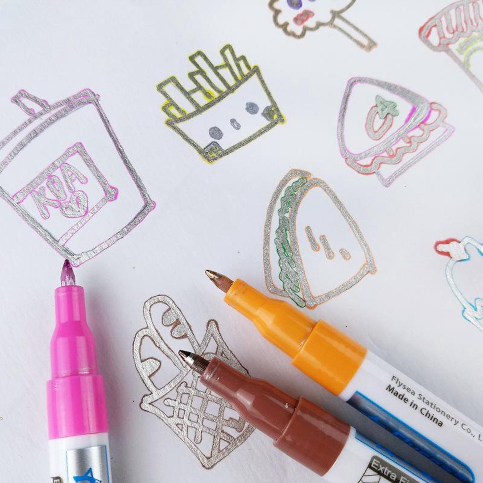 Paint Pens For Rock Painting Stone Ceramic Glass Rock Markers 8 Colors