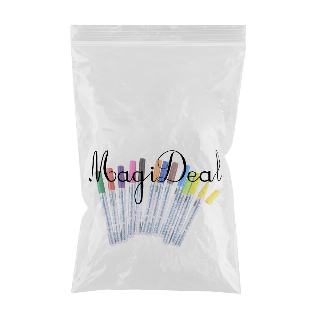 Paint Pens For Rock Painting Stone Ceramic Glass Rock Markers 12 Colors