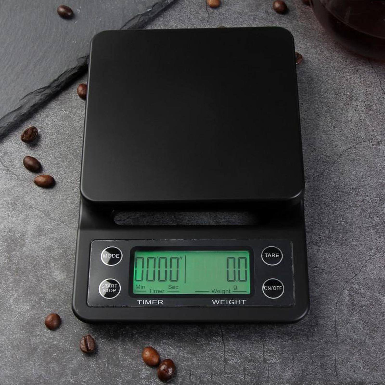 Coffee Scale with Timer Pour Over Coffee Espresso Scale 5kg without Battery
