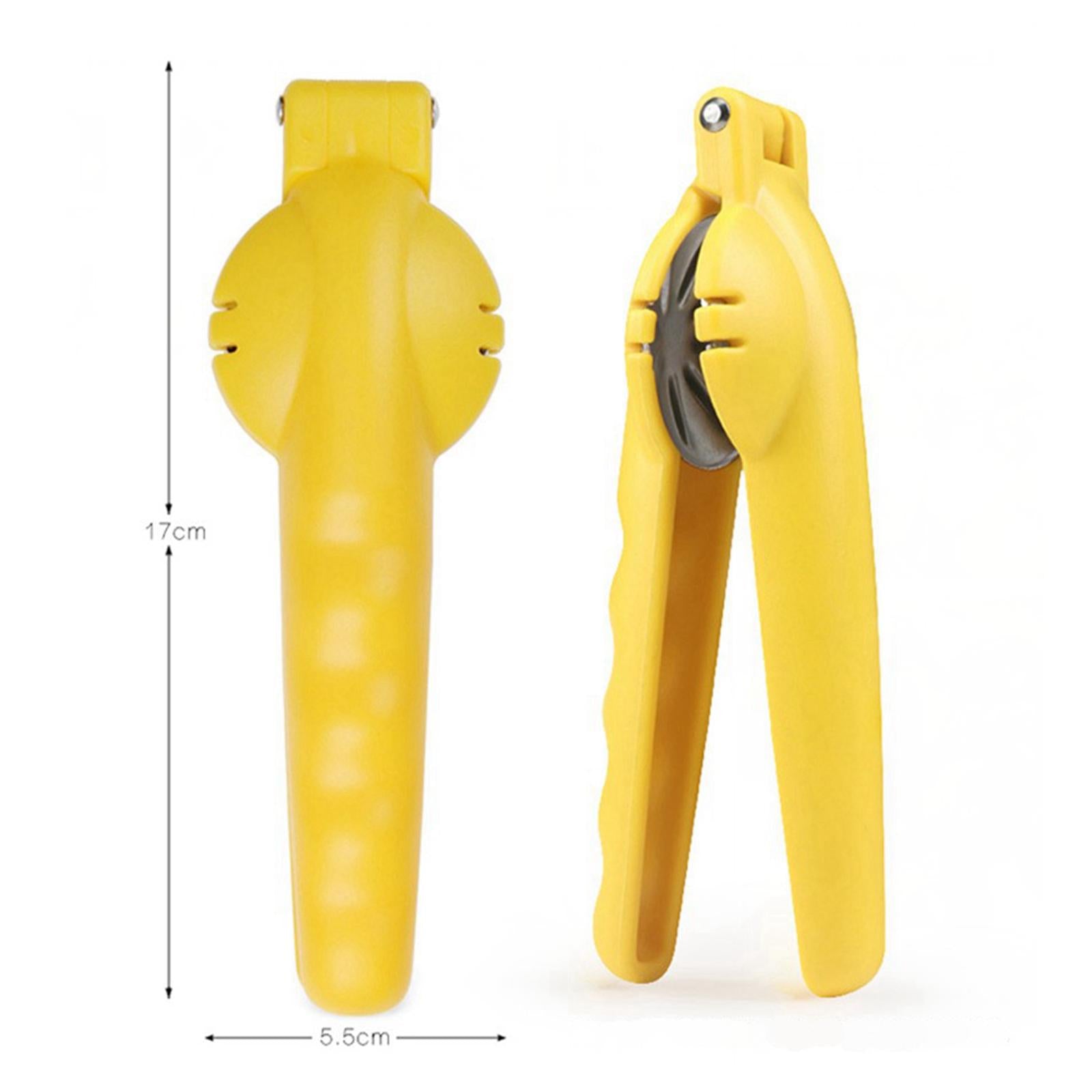 Practical Chestnut Cutter Fast Opener Walnut Cracking Sheller Pliers Yellow