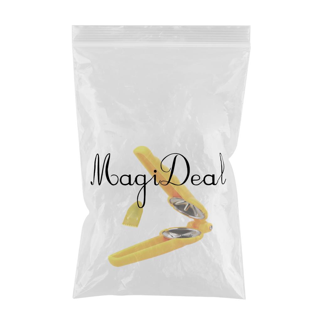 Practical Chestnut Cutter Fast Opener Walnut Cracking Sheller Pliers Yellow