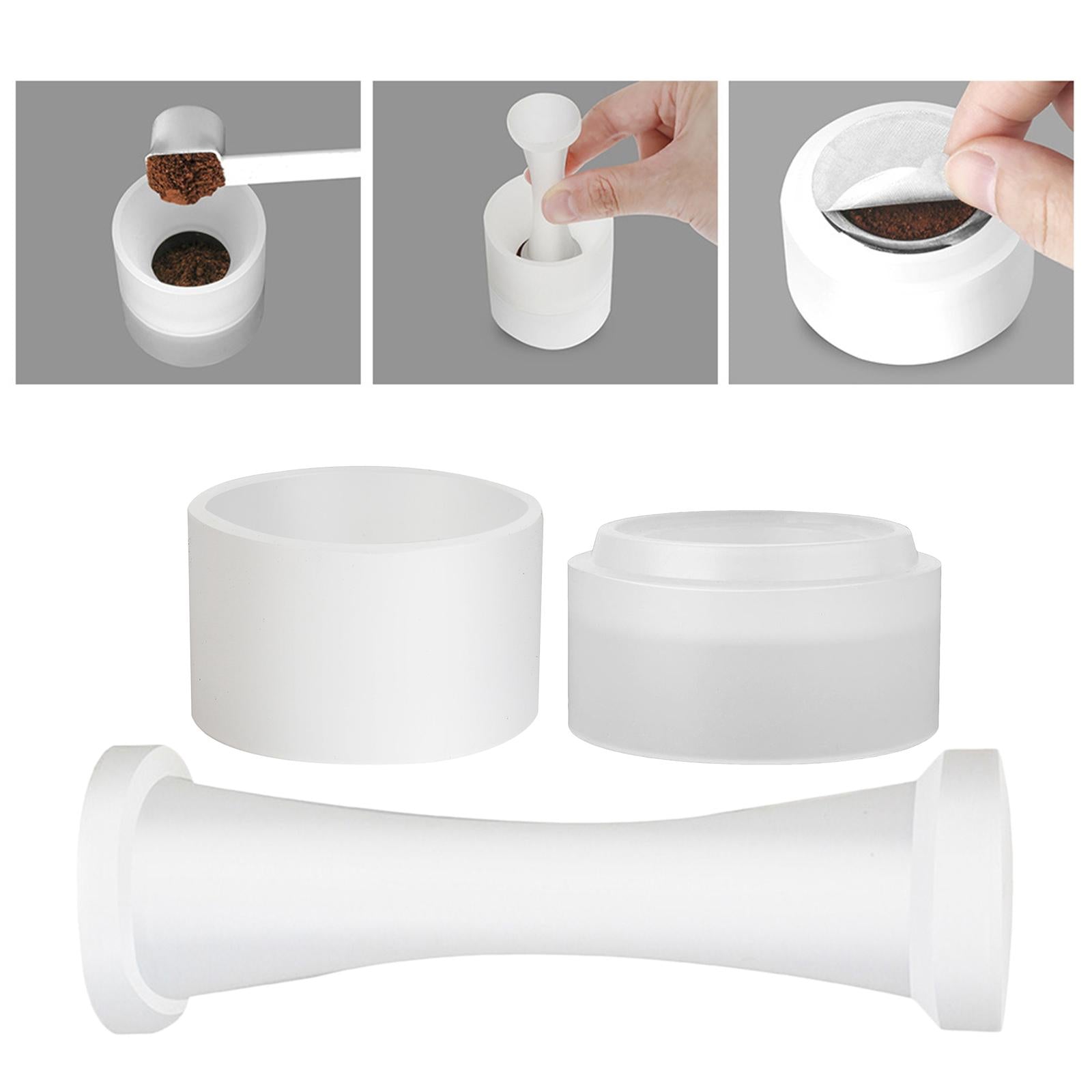 Plastic Coffee Capsule Tamper Espresso Capsule Filling Tool Easy Operation