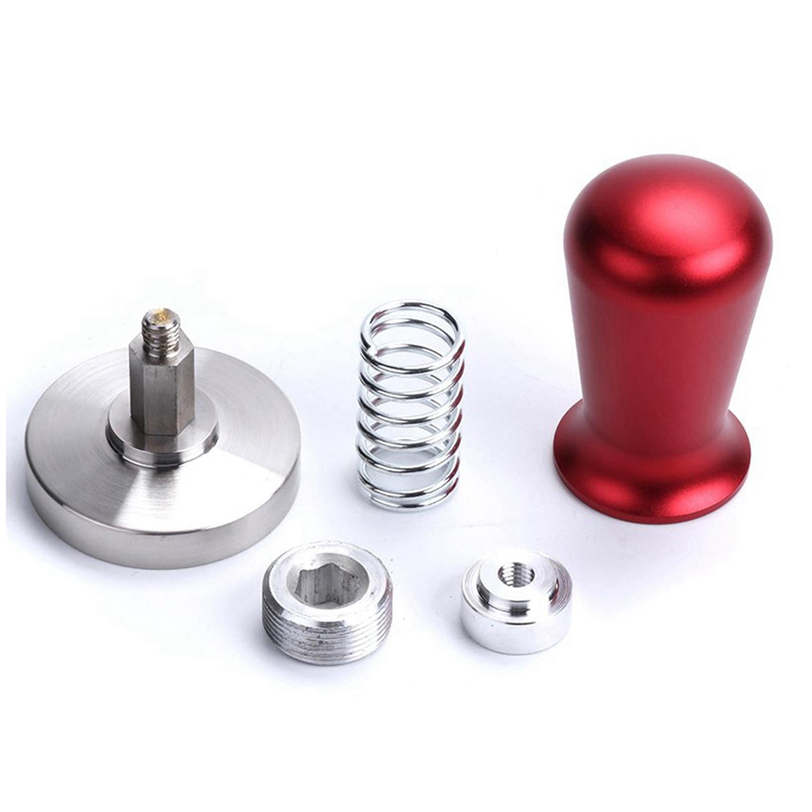 Coffee Tamper Adjustable Handle Powder Press Kitchen Coffee Tool Red