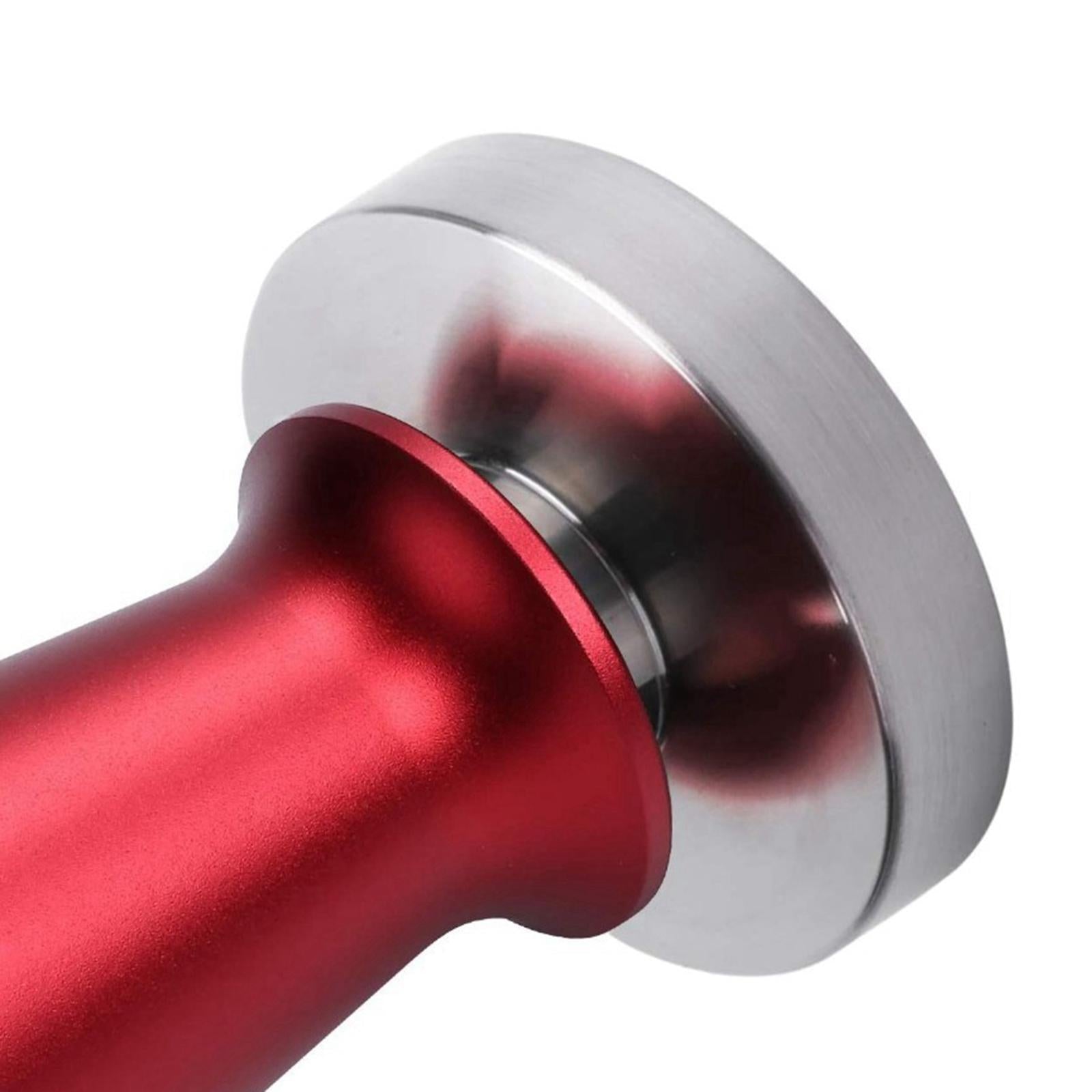 Coffee Tamper Adjustable Handle Powder Press Kitchen Coffee Tool Red
