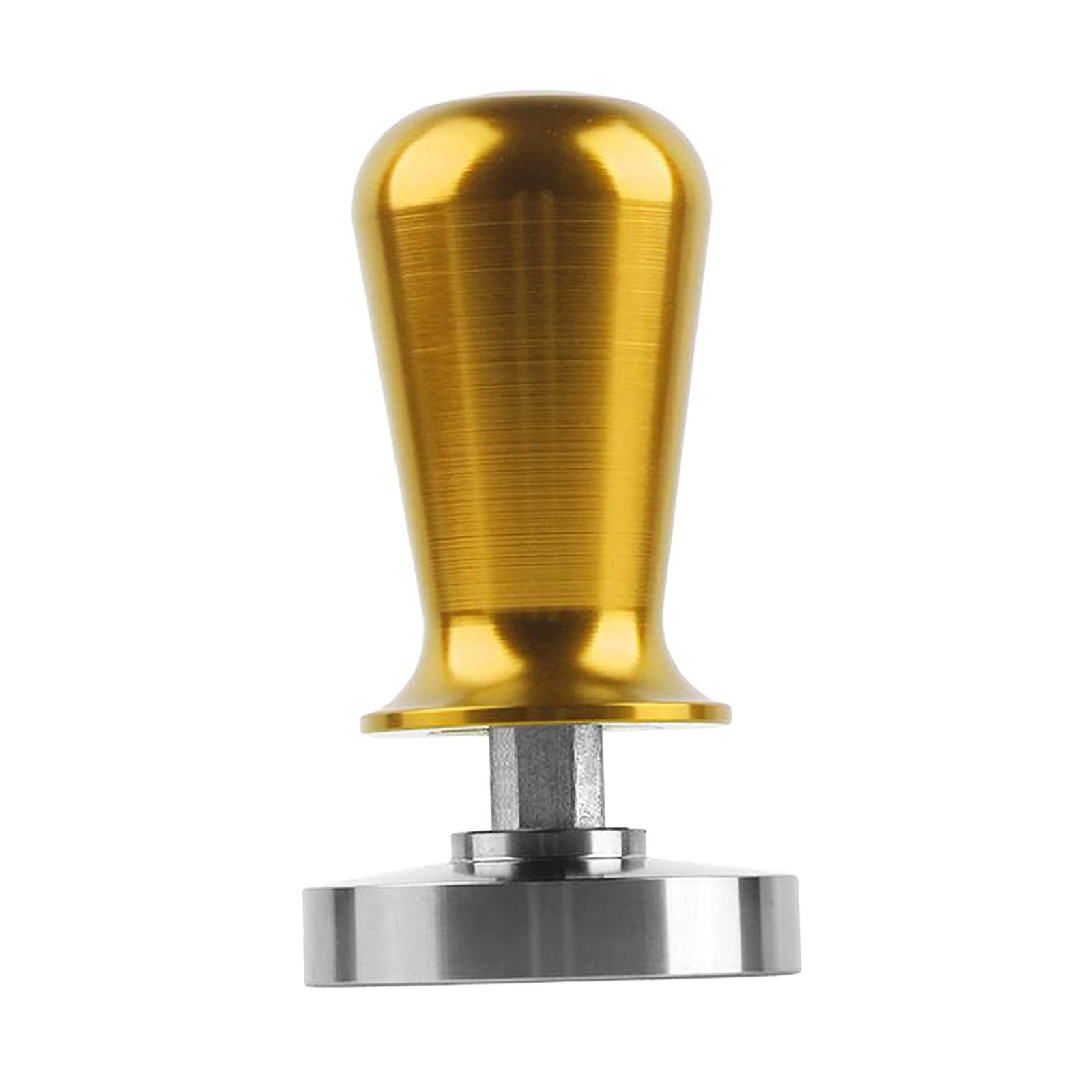 Coffee Tamper Adjustable Handle Powder Press Kitchen Coffee Tool Champagne