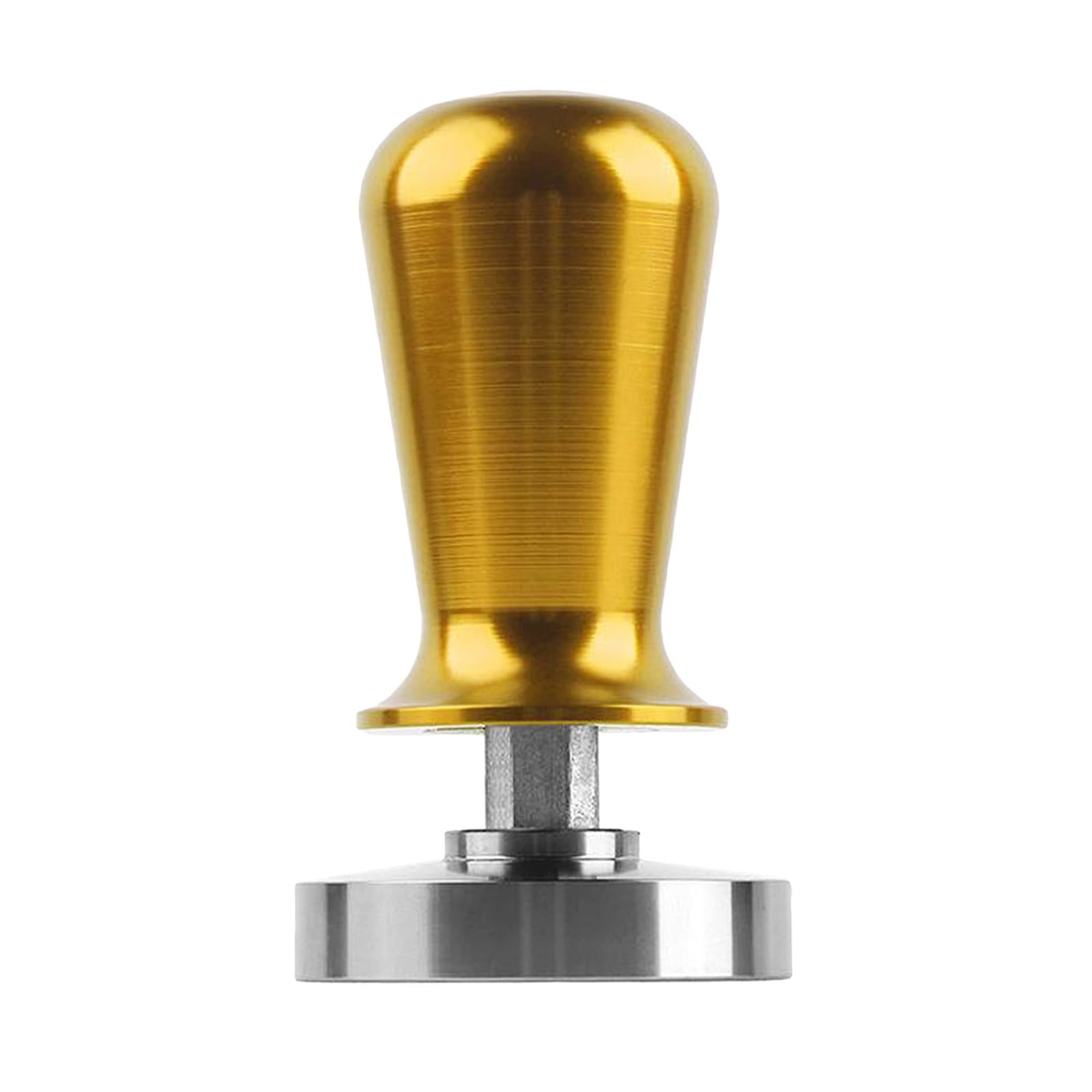Coffee Tamper Adjustable Handle Powder Press Kitchen Coffee Tool Champagne