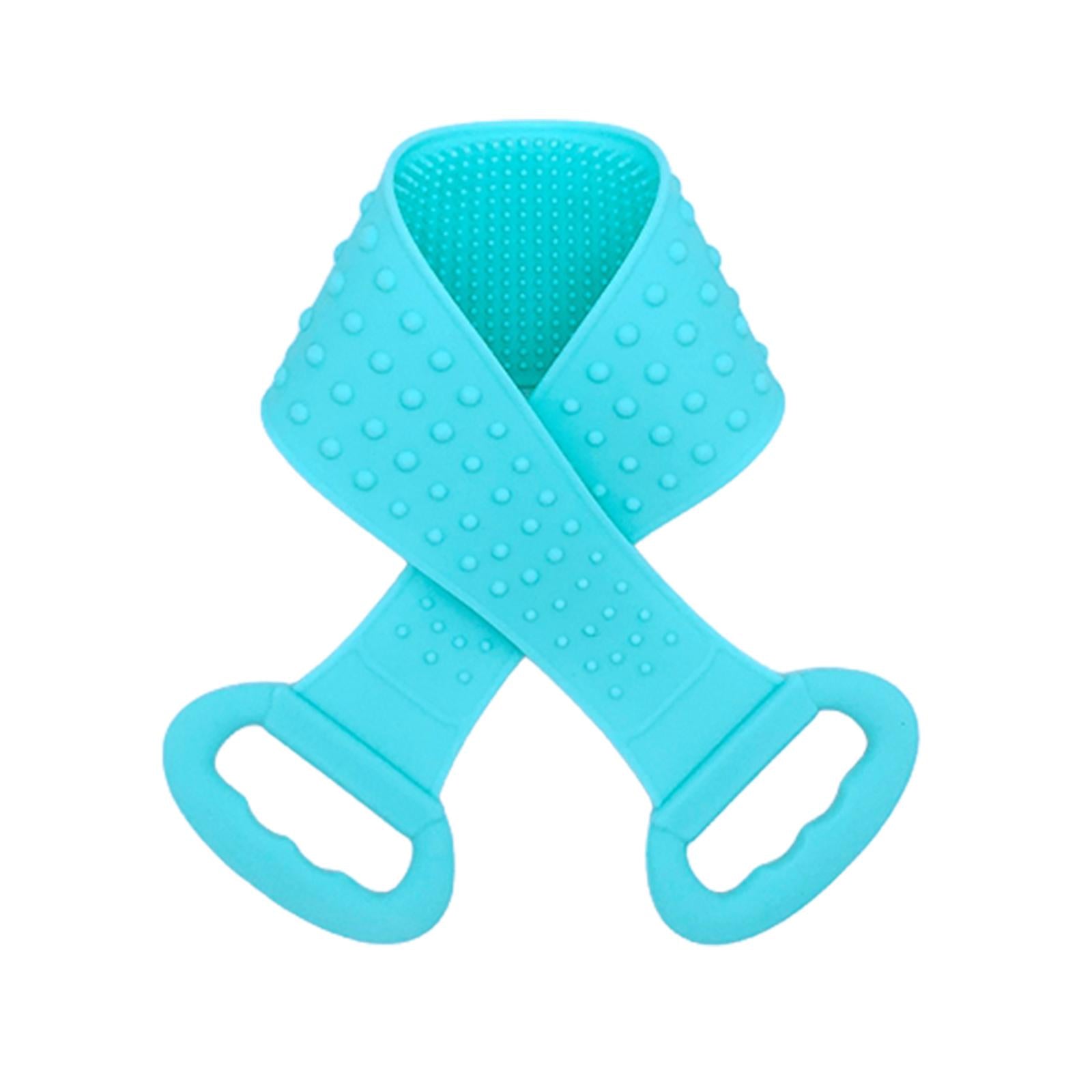 Body Scrubber Bath Shower Anti Mold Non Toxic Exfoliating Back Brush Cleaner Green 800x110cm