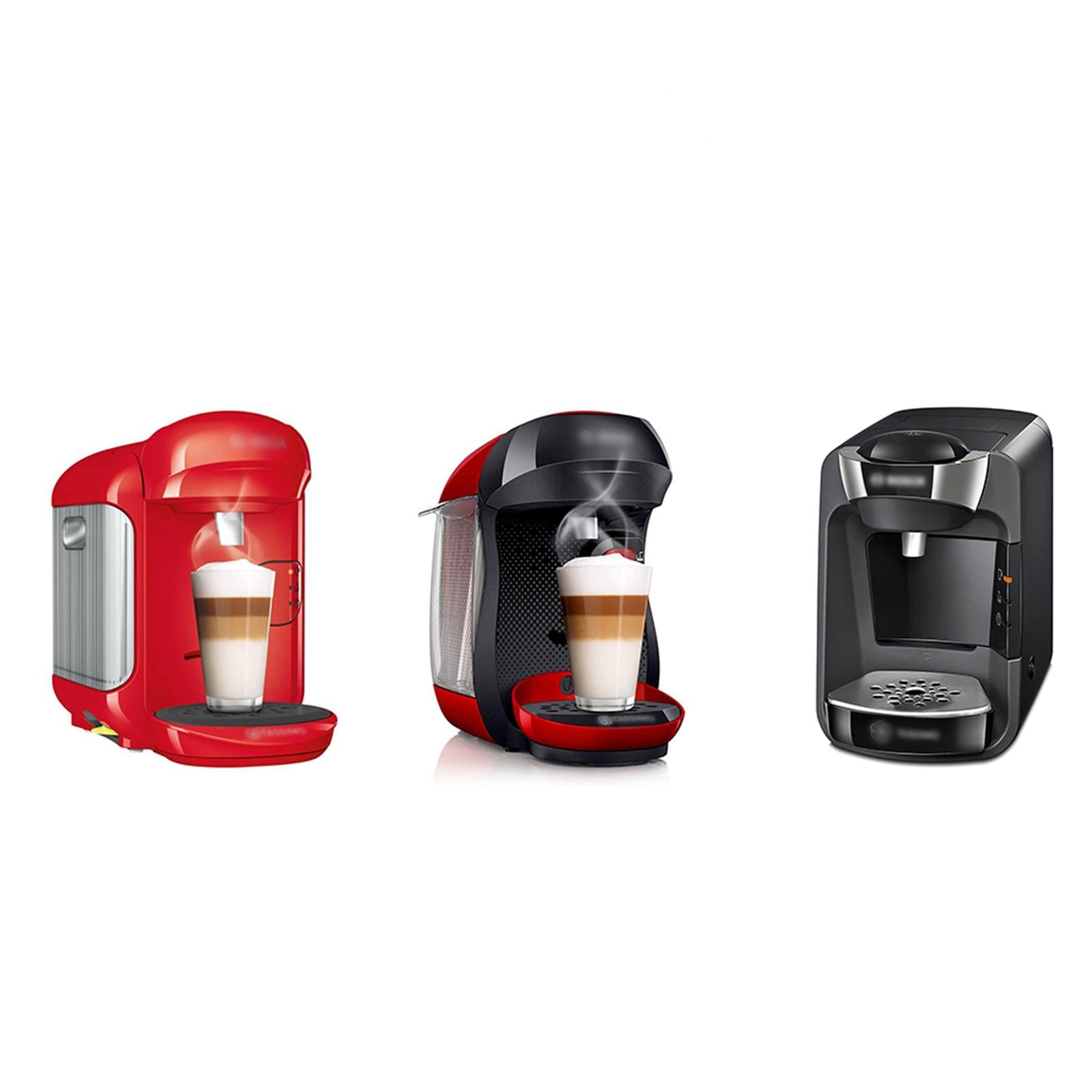 Reusable PP Coffee Capsule Pod Slicone Lid for Bosch Tassimo 60ml