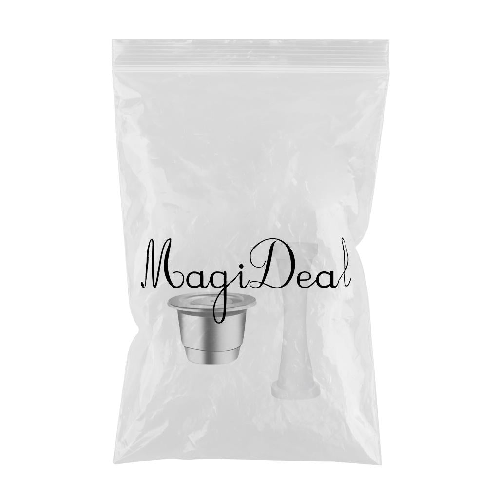 Refillable Coffee Capsule Reusable Coffee Pod PP Tamper Style 2