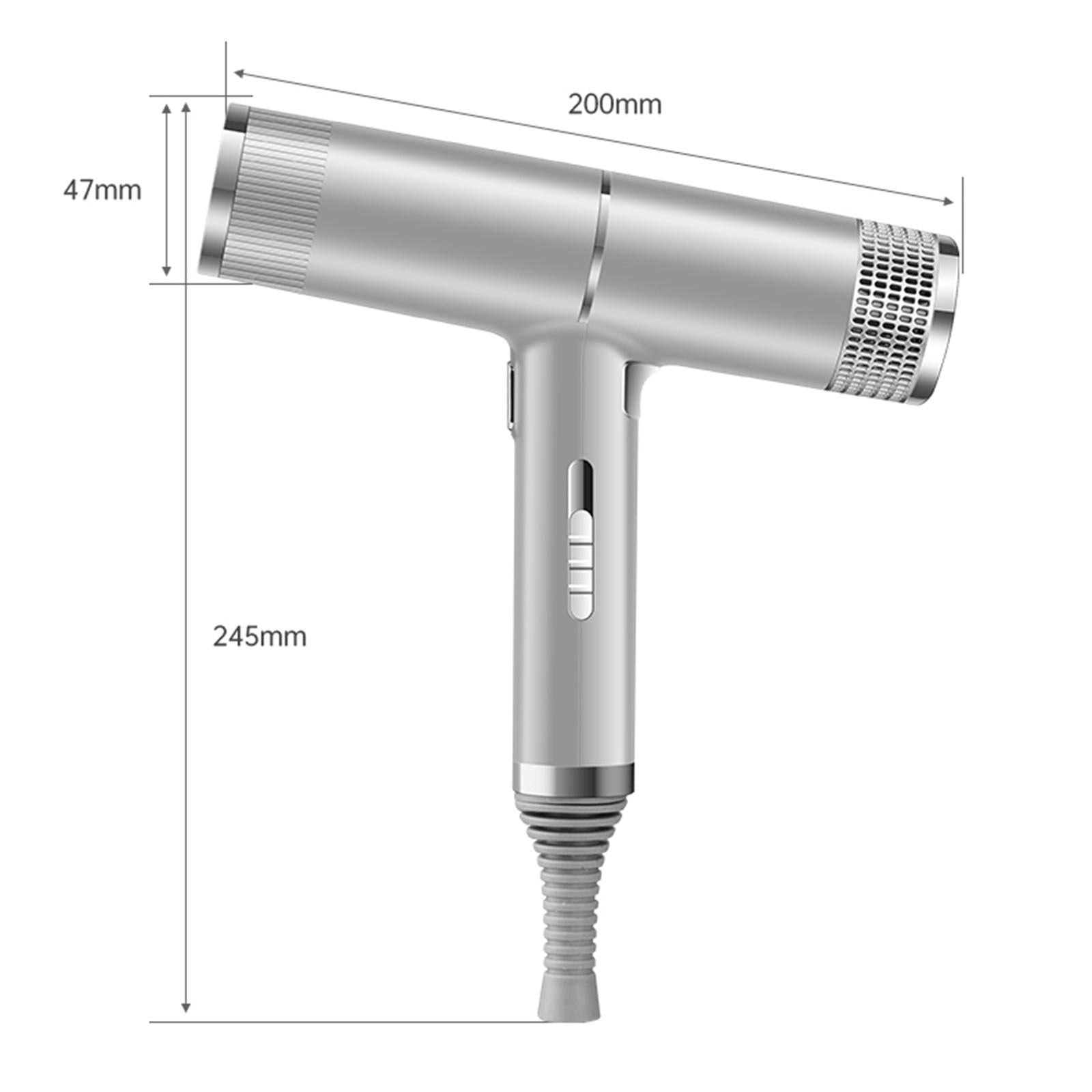 Professional Ionic Hair Dryer Hair Blower with Concentrator Diffuser Red