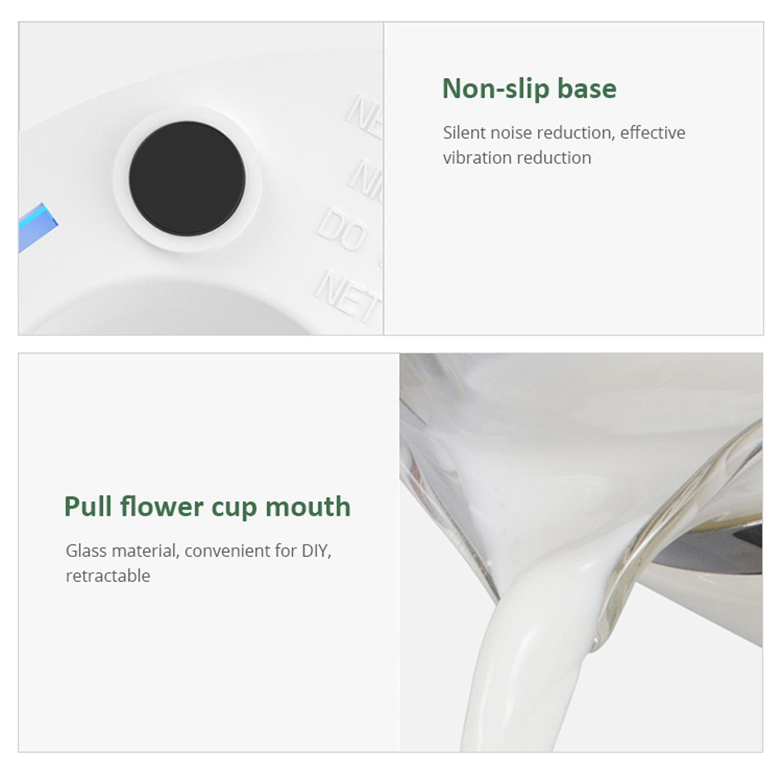 Detachable Automatic 250ml Milk Frother Milk Steamer Foam Maker for Latte