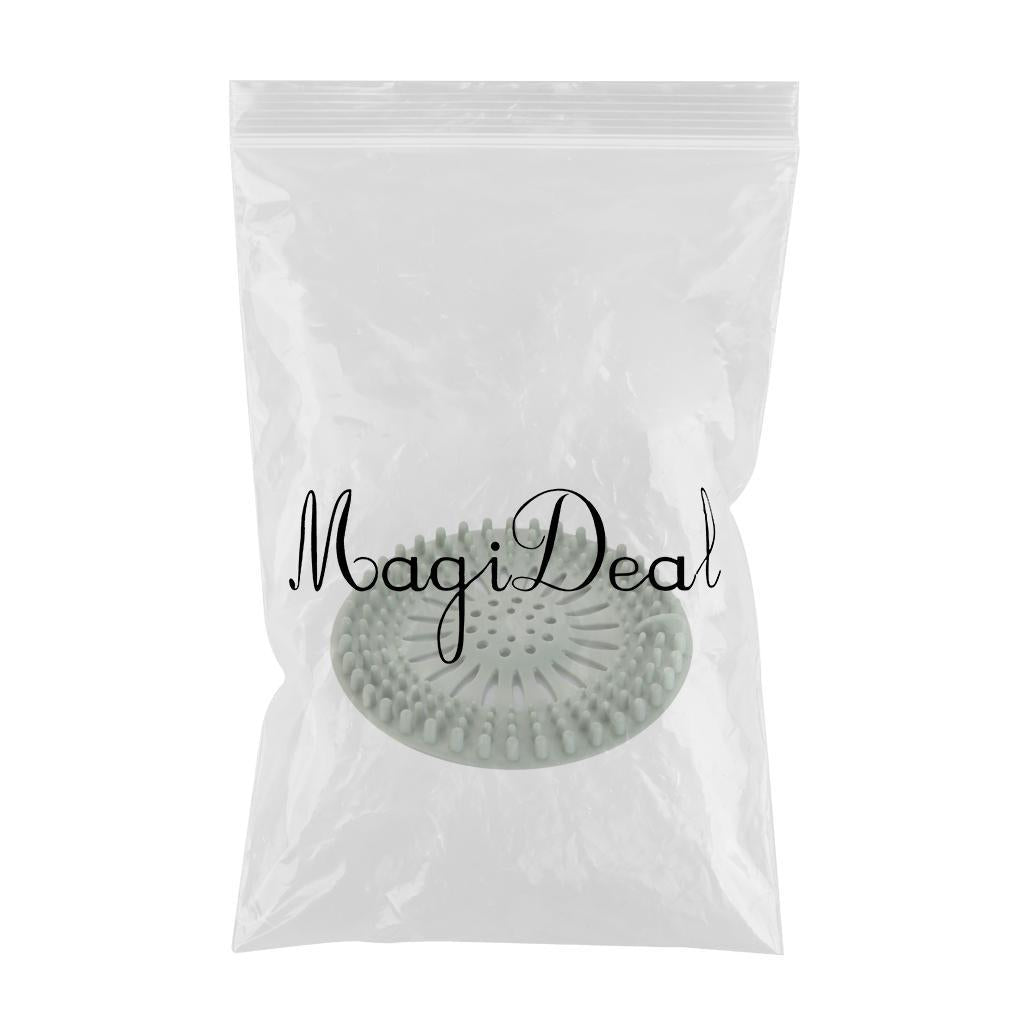 Sink Trap Filter Hair Catcher Shower Bath Cover Basin Drain Strainer Green