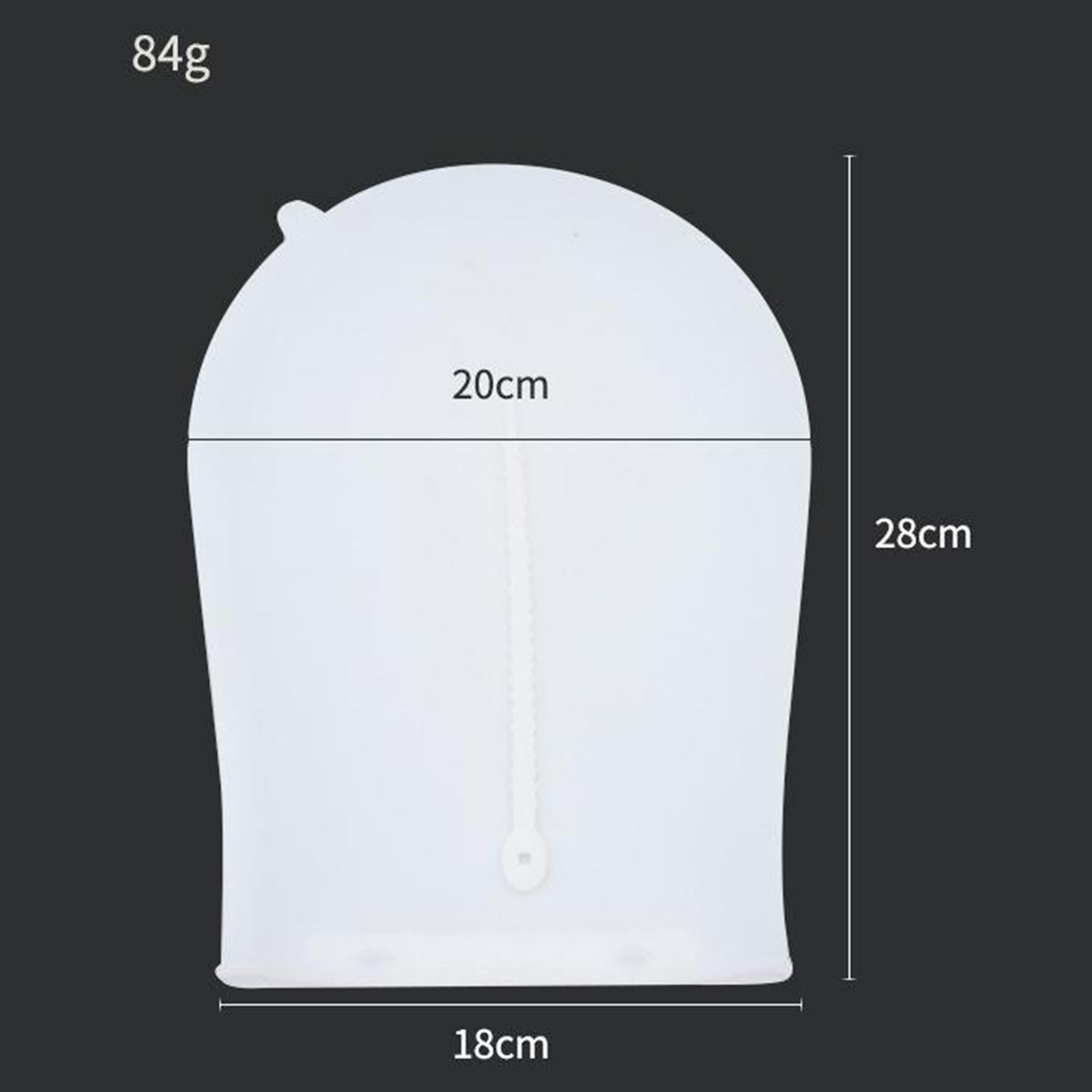 Reusable Silica gel Kneading Bag Dough Making Flour Mixer Cooking Tool S