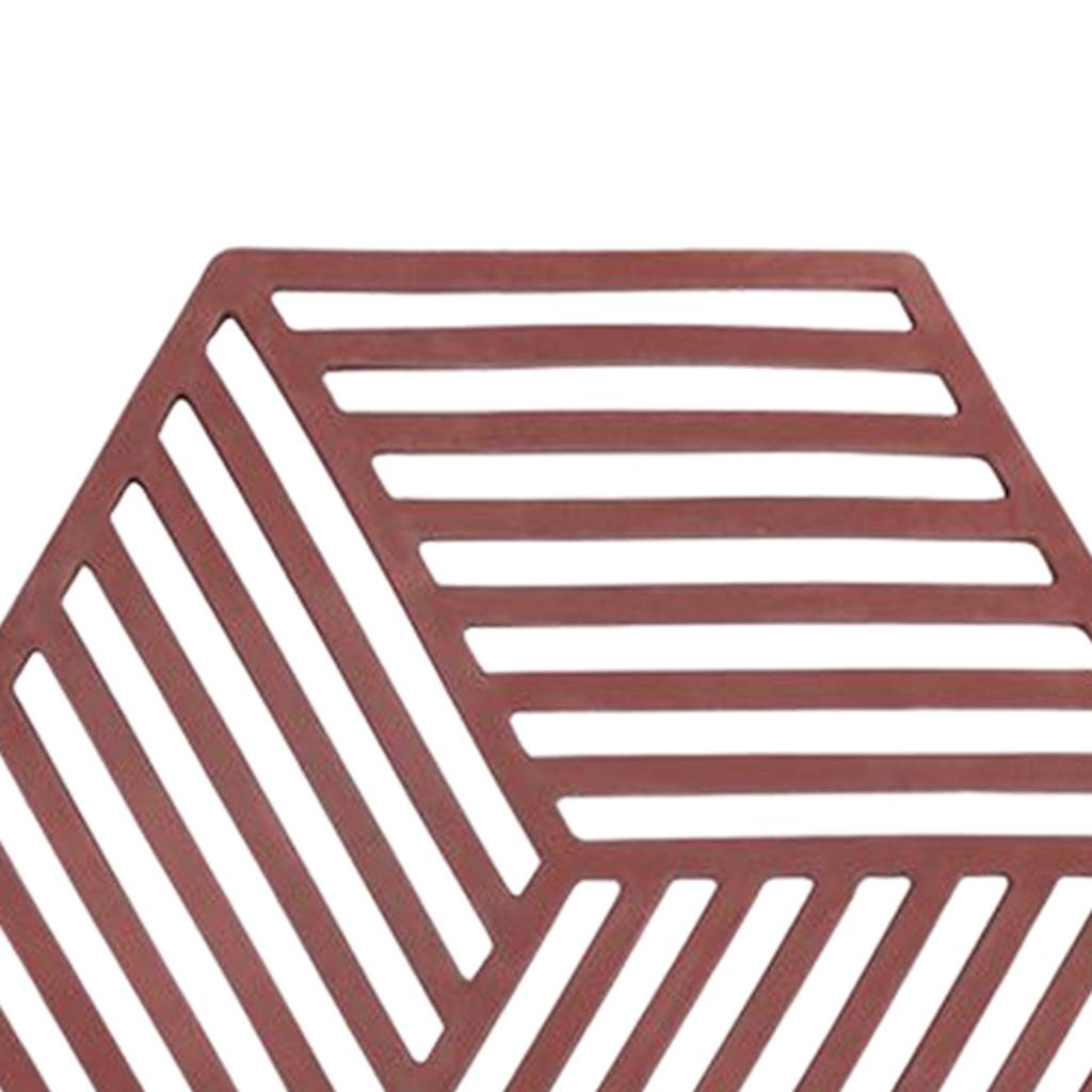 Coasters,Coffee Coasters,Kitchen Mat Office Coasters Dark Red Line