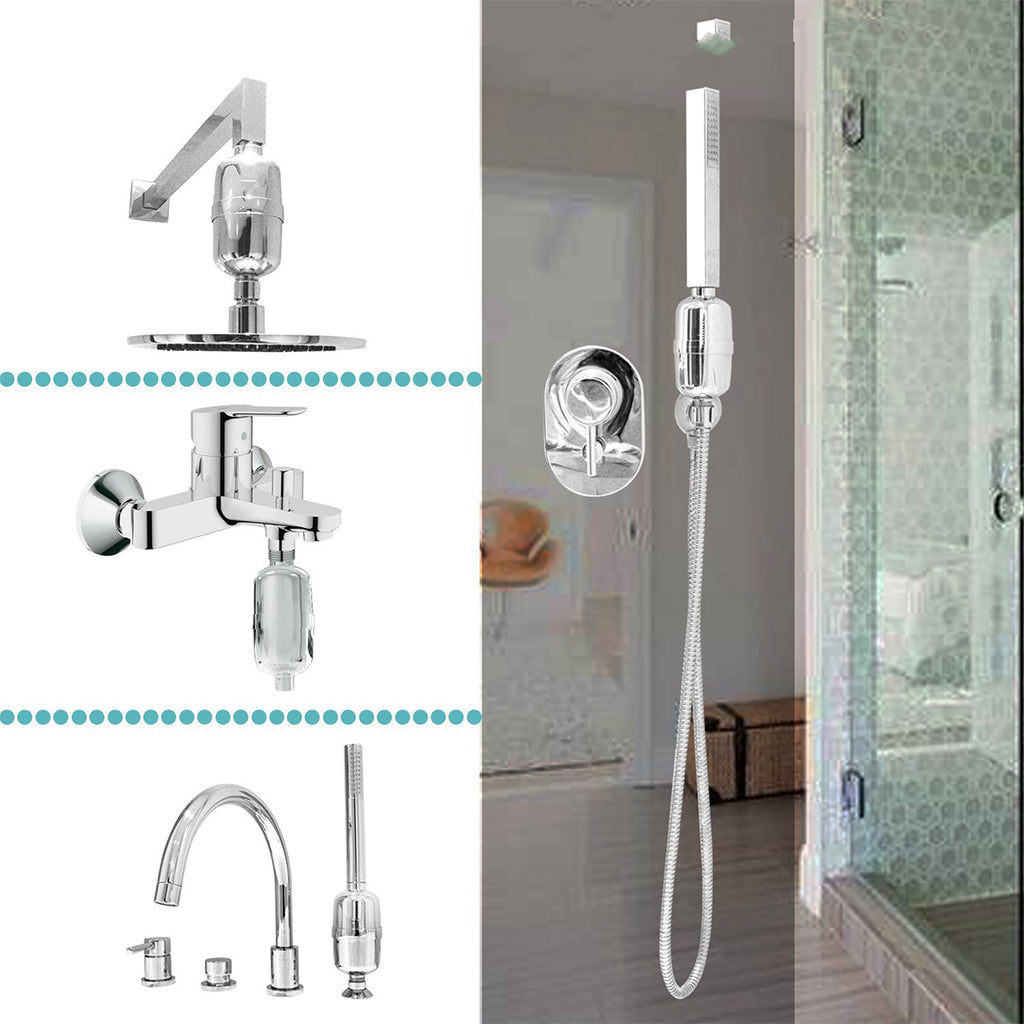 Bath Filtration Faucet Shower Filter Water Purifier Softener Water Treatment