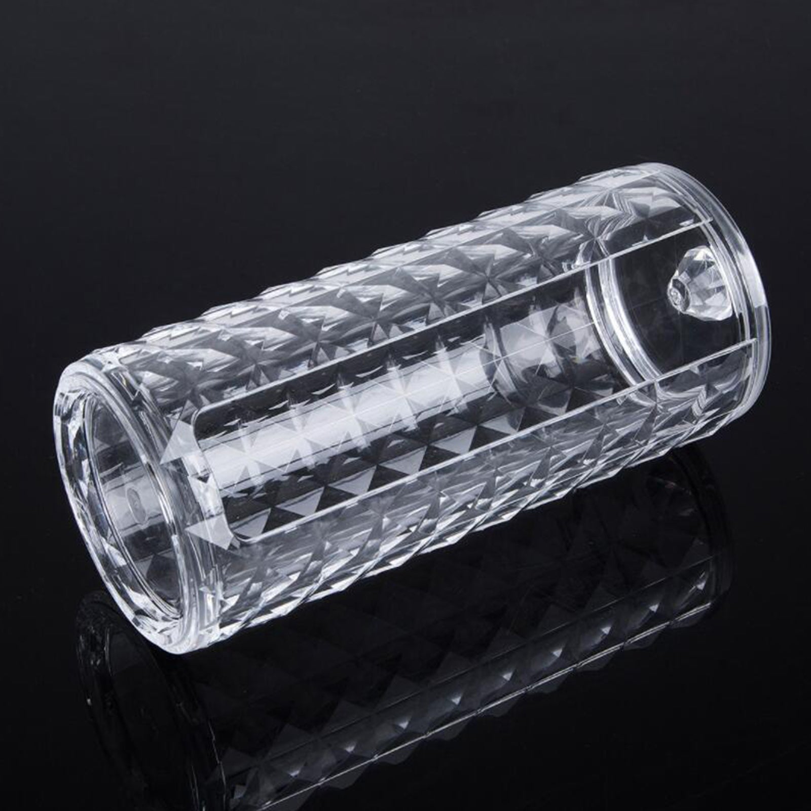 Cotton Pads Holder Organizer Clear Acrylic Make-up Remover Pads Container