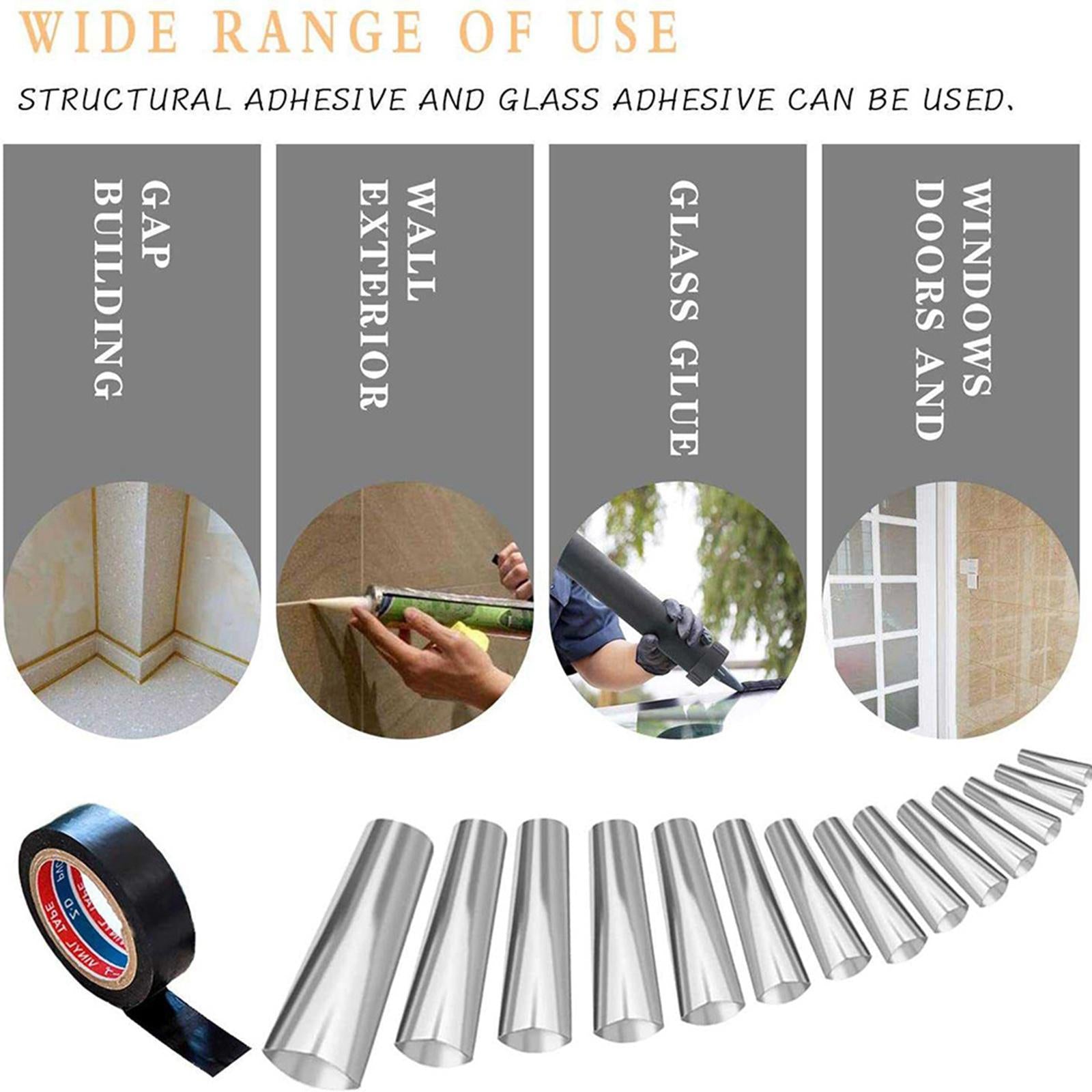22 Caulking Finisher Nozzle STAINLESS STEEL Caulking Applicator Tool Kitchen