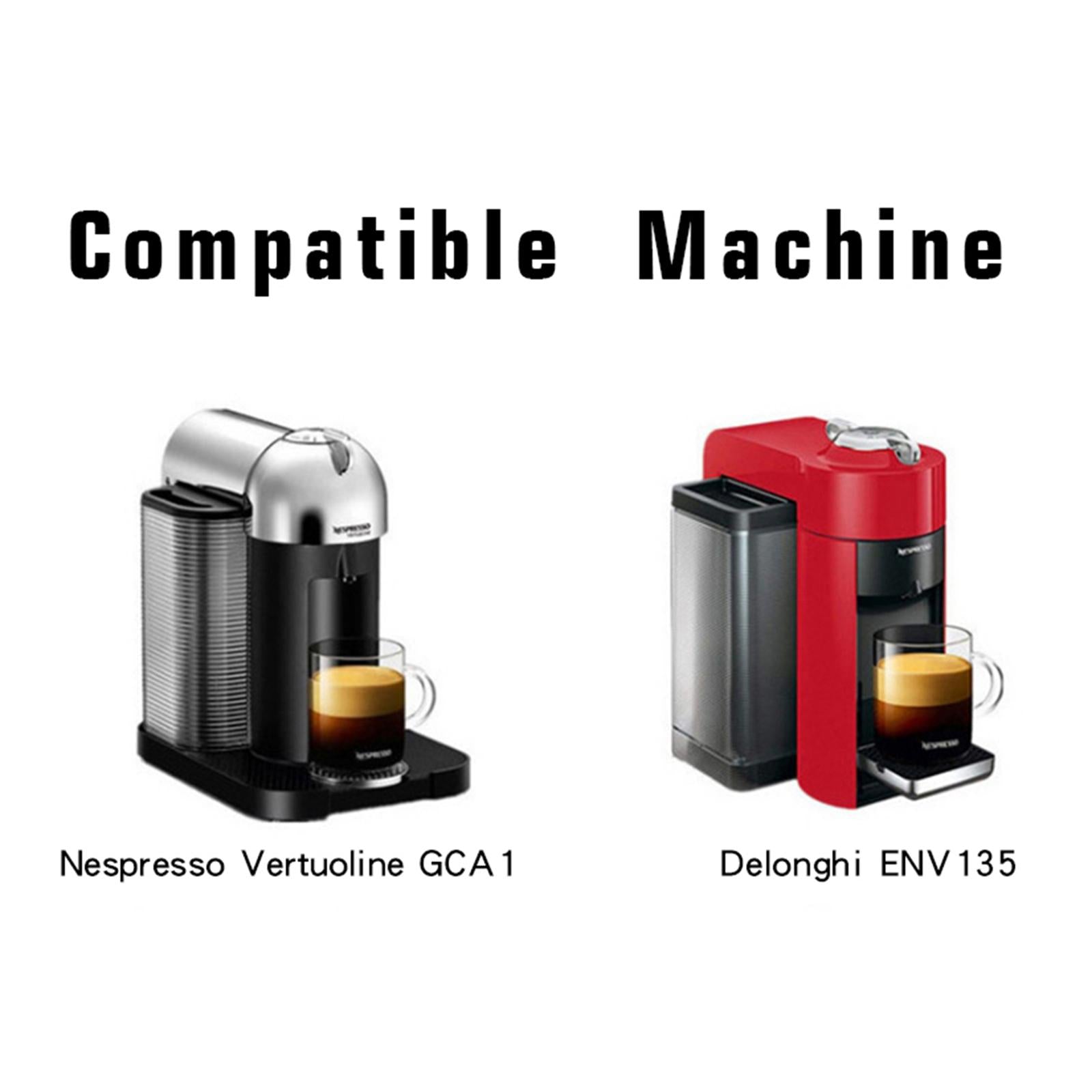 Reusable Refillable Stainless Steel Espresso Coffee Capsule Pod Adapter