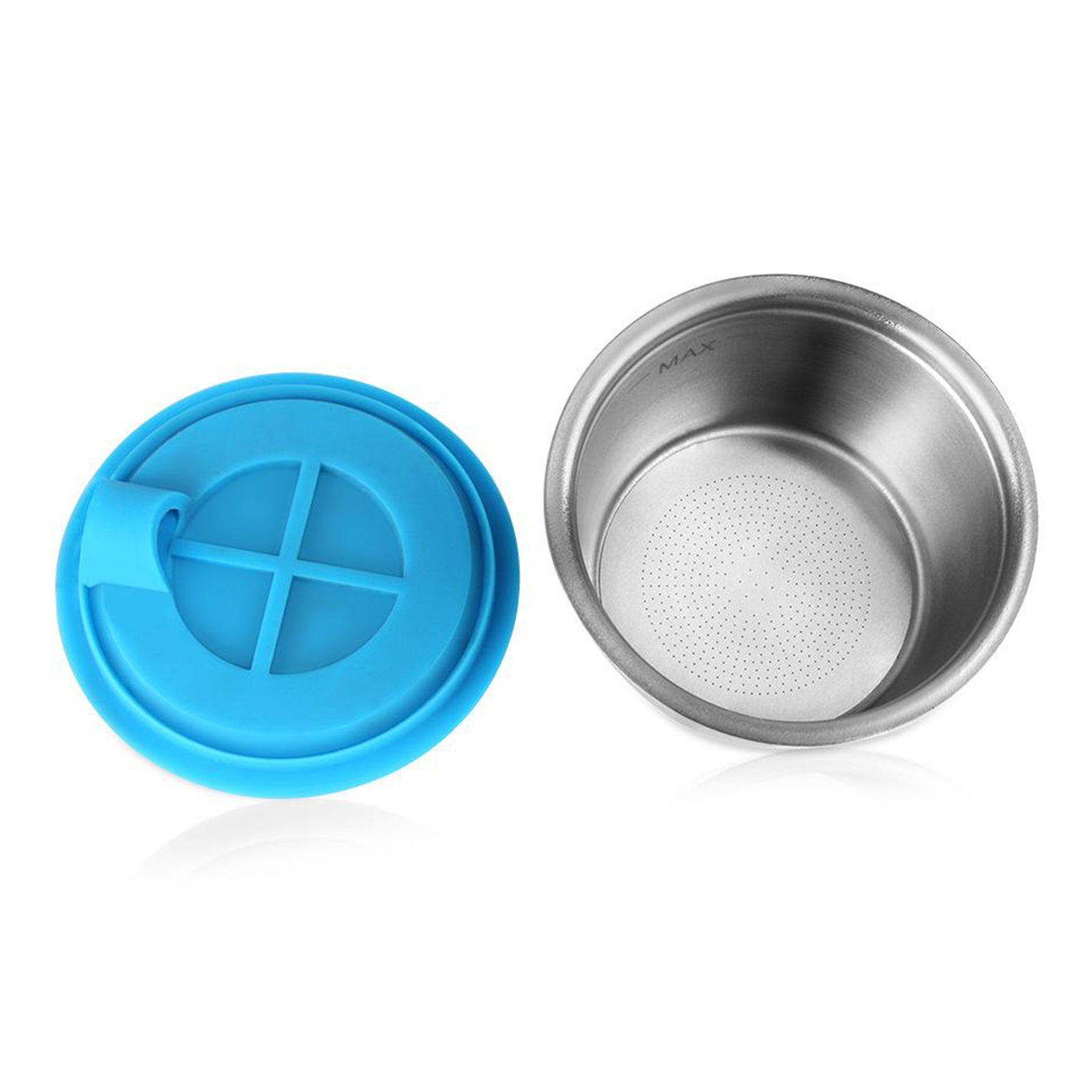 Refillable Coffee Capsule Pod Metal Cup For DolceGusto Brewer 4-Piece Set