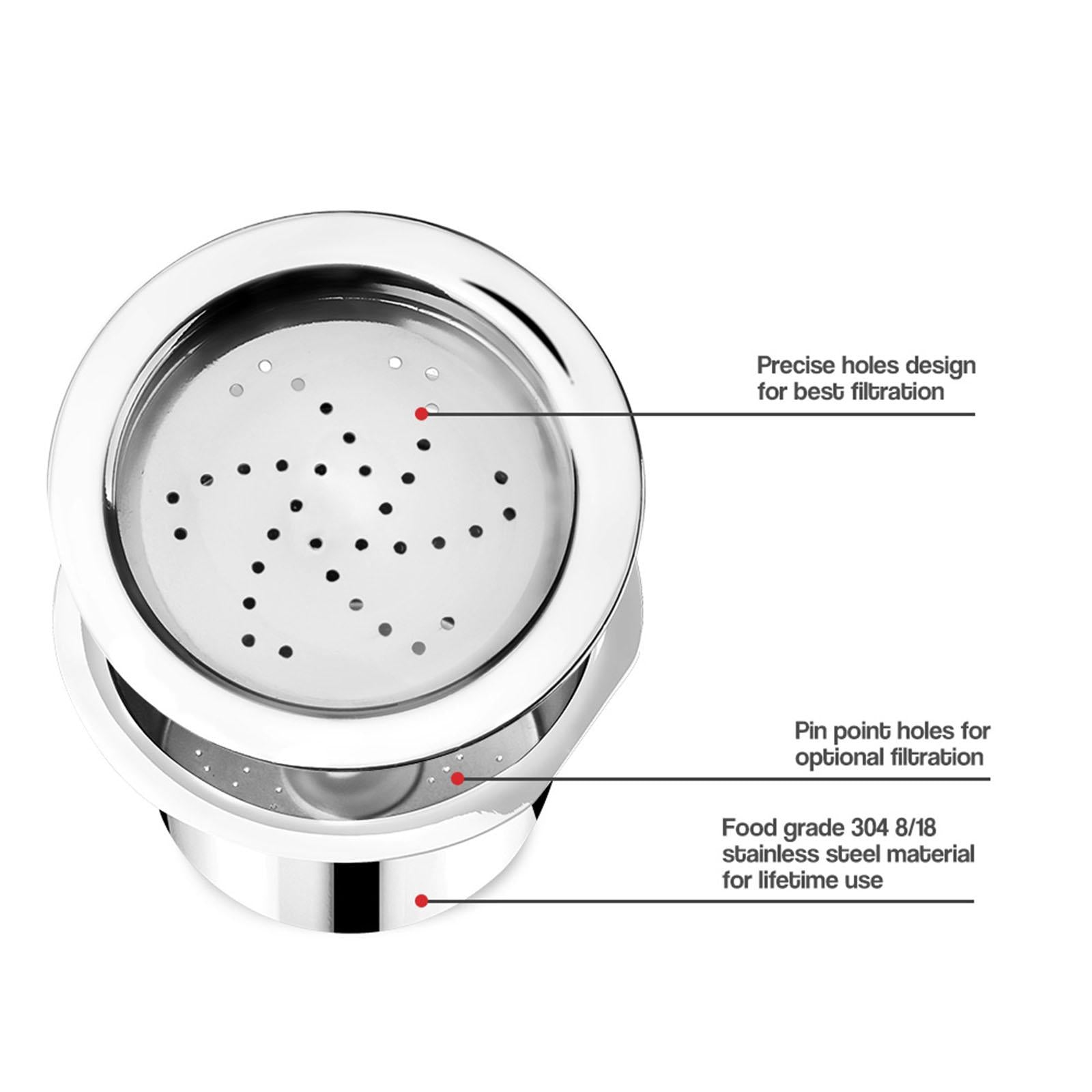 Refillable Coffee Capsules Pod Filter For ALDI / Expressi / K FEE 4Pcs
