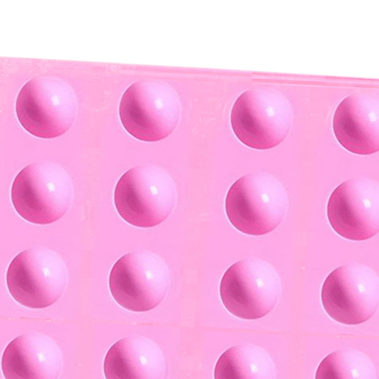 Rectangle Silicone Baking Chocolate Mould Bakeware Kitchen Gadget Pink