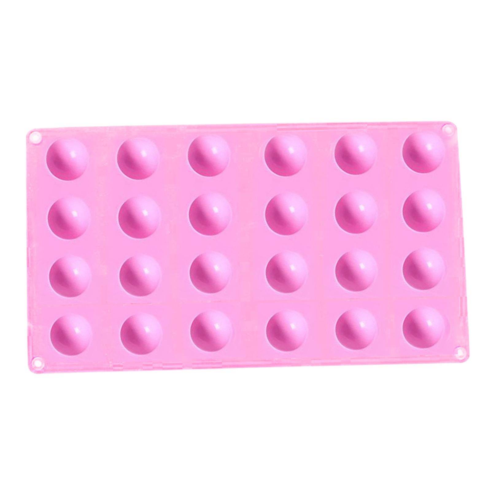 Rectangle Silicone Baking Chocolate Mould Bakeware Kitchen Gadget Pink