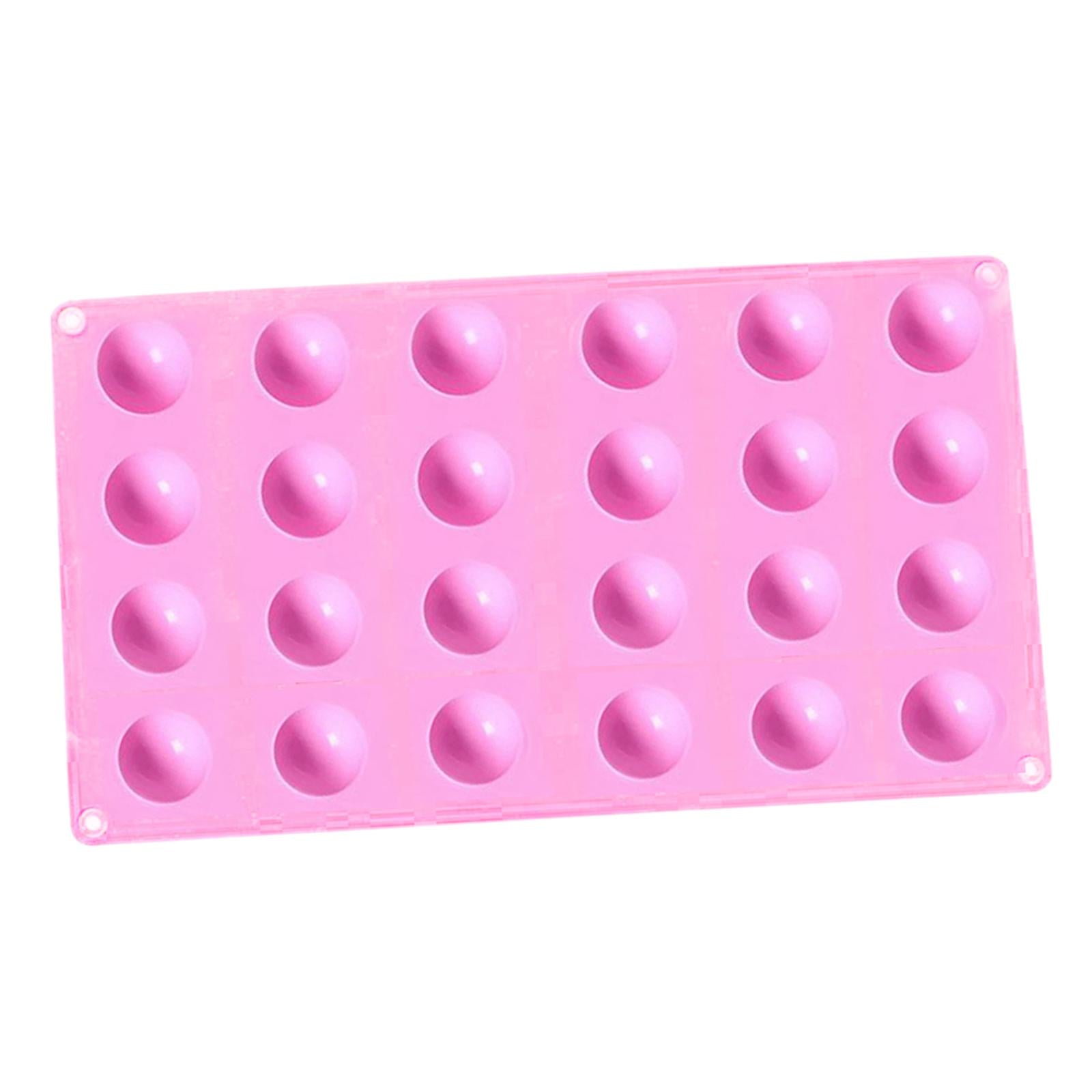 Rectangle Silicone Baking Chocolate Mould Bakeware Kitchen Gadget Pink