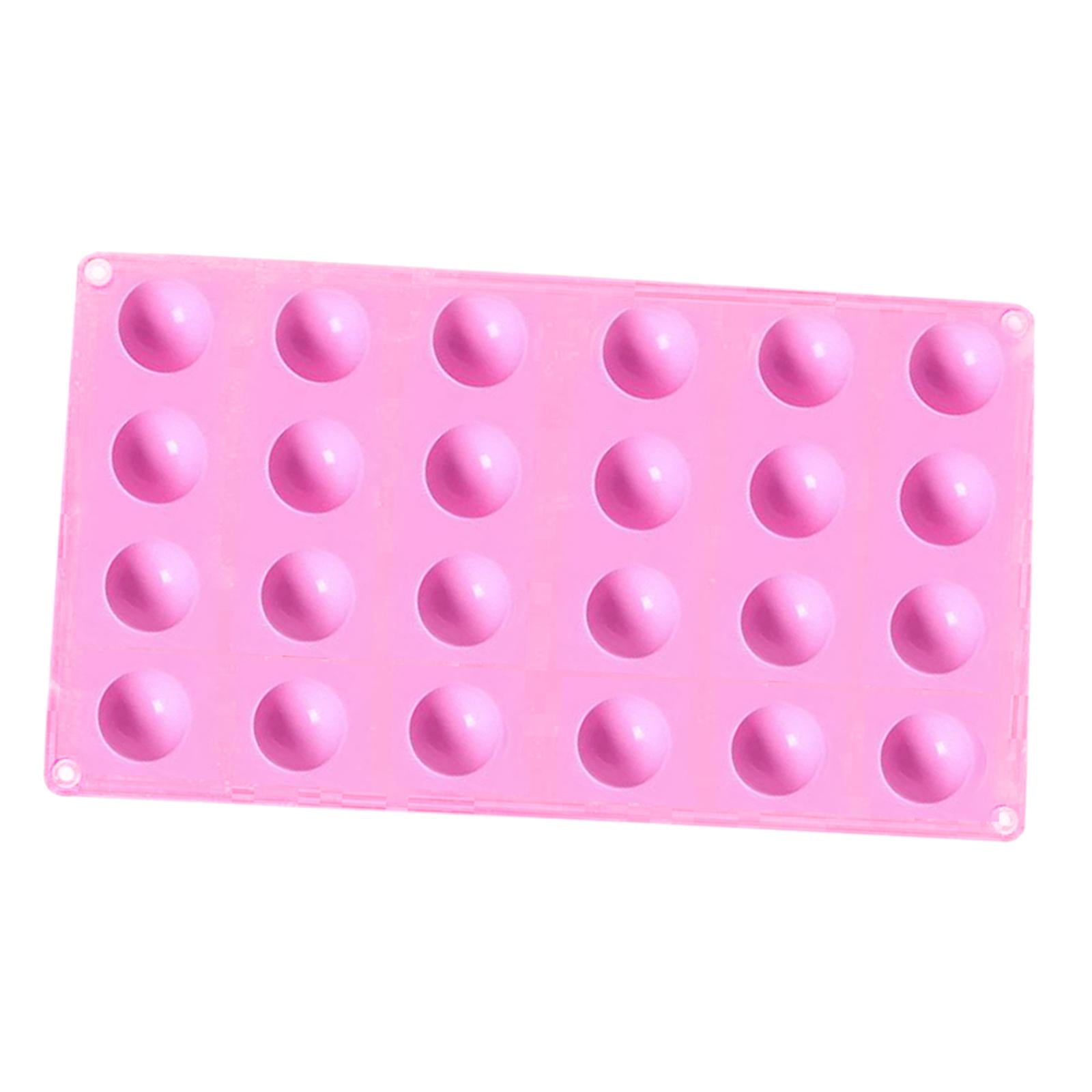 Rectangle Silicone Baking Chocolate Mould Bakeware Kitchen Gadget Pink