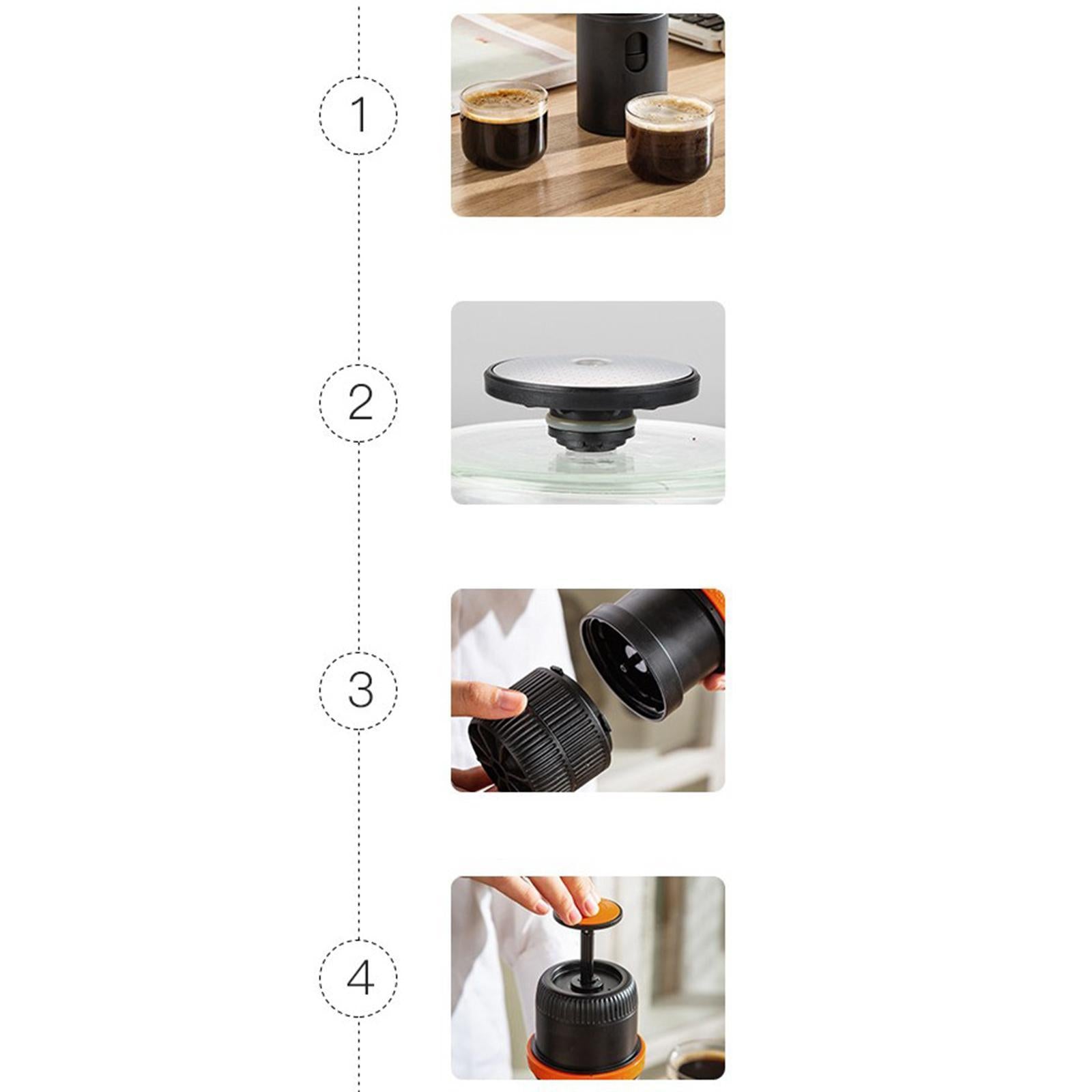 Travel Coffee Tea Maker Portable Espresso Machine Hand Coffee Maker Style 2