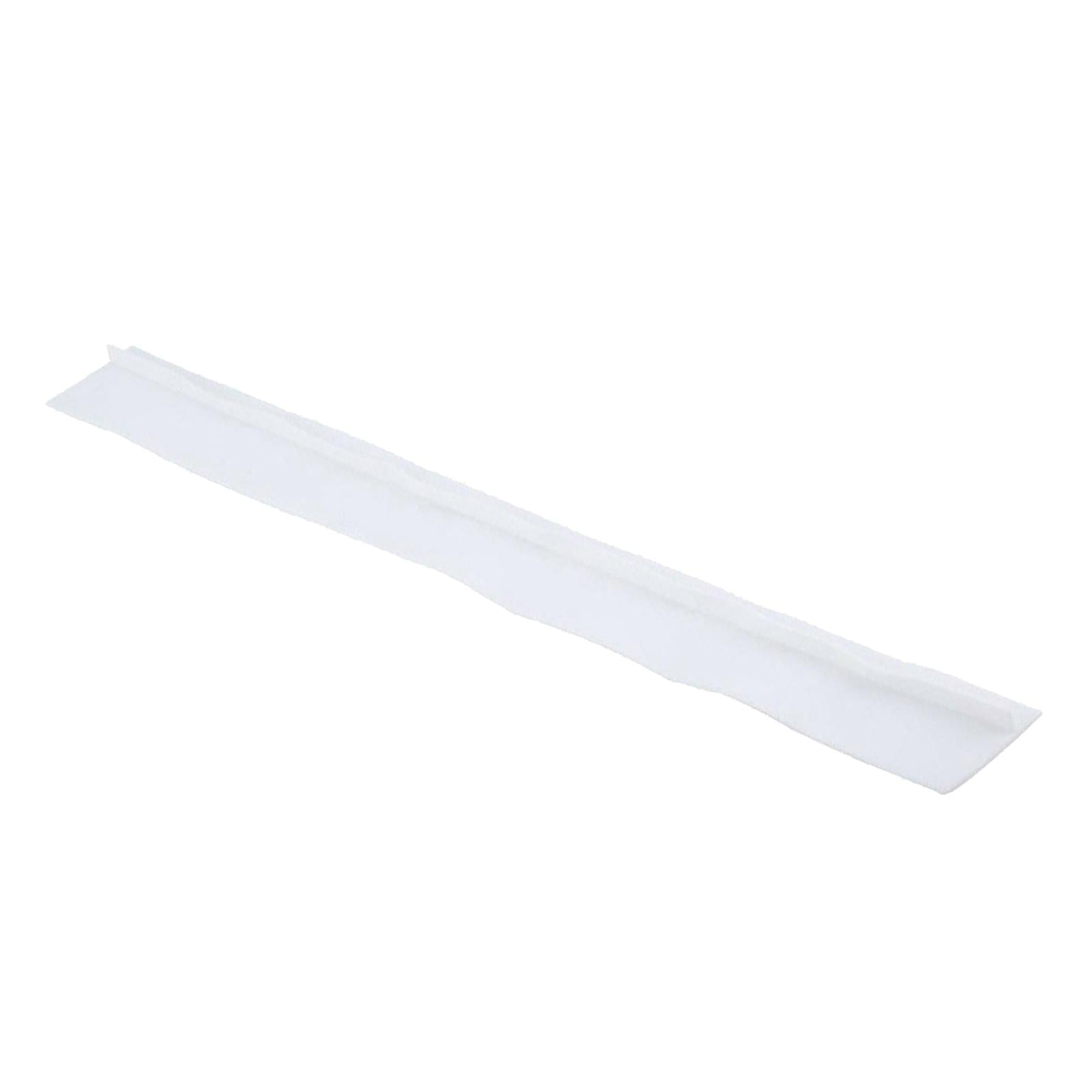 Kitchen Silicone Stove Counter Gap Cover Kitchen Spill Guard White 21Inch