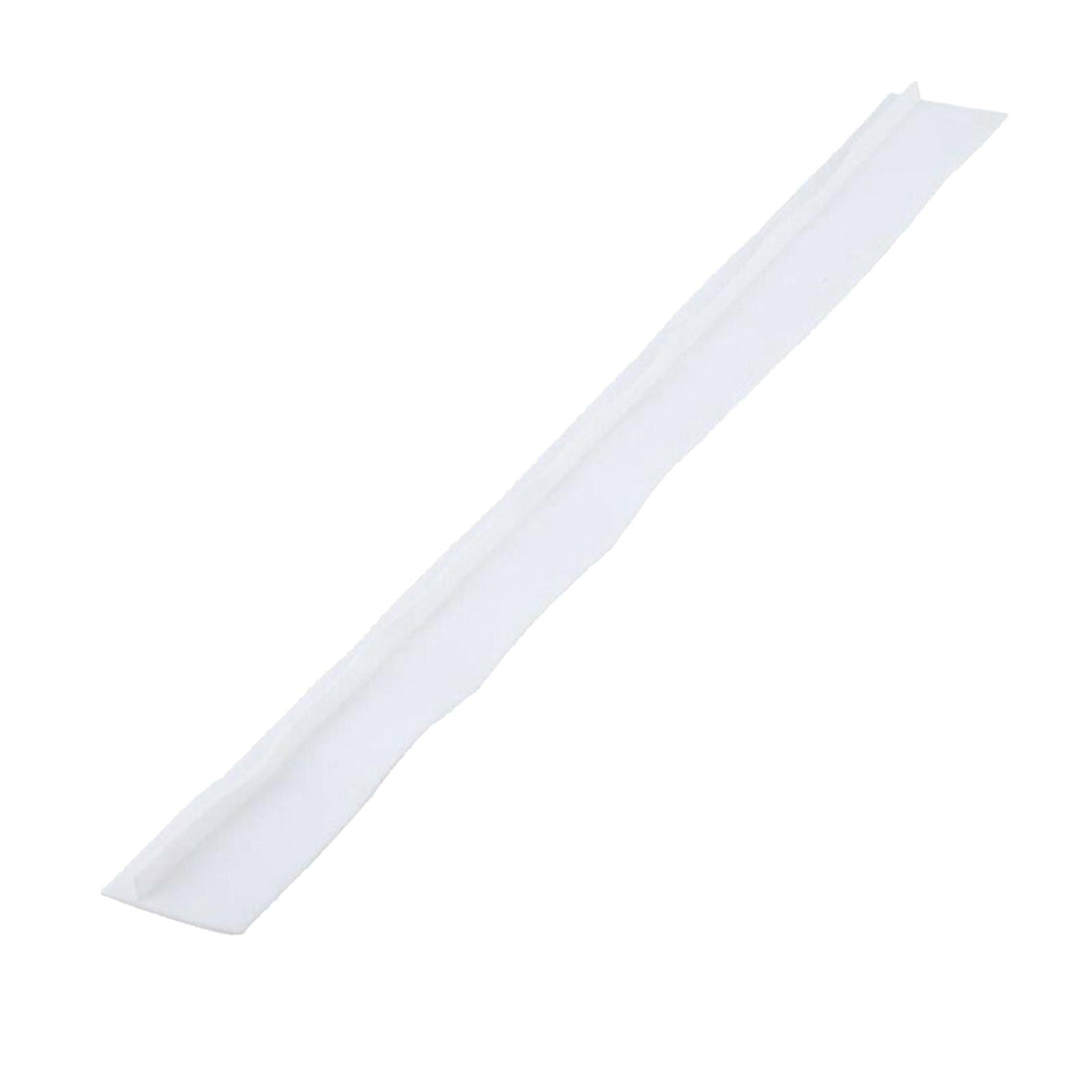 Kitchen Silicone Stove Counter Gap Cover Kitchen Spill Guard White 25Inch