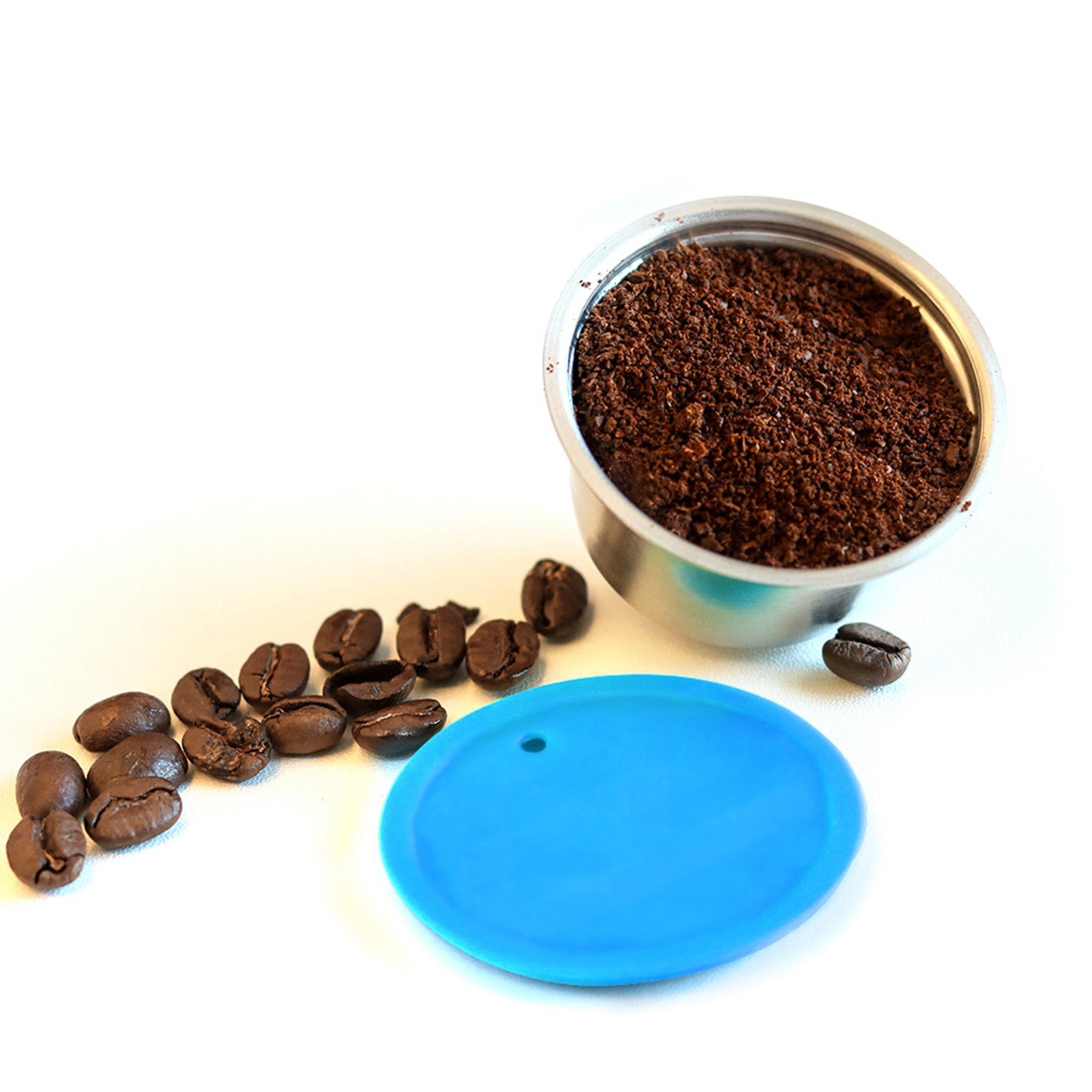 Stainless Steel Refillable Coffee Capsule Pod Filter for Home Office Cafe