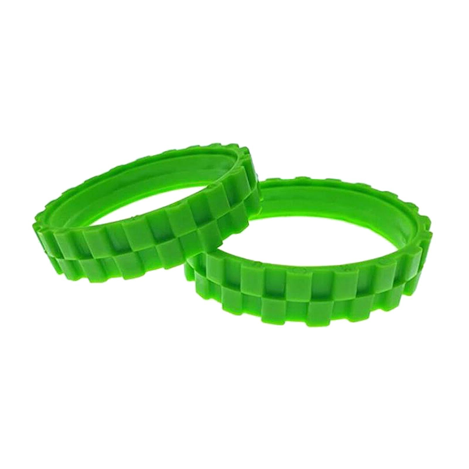 2x Tires Wheels Series for 500, 600,700, 800 900, E5,I7+, S9, 676 980 Green