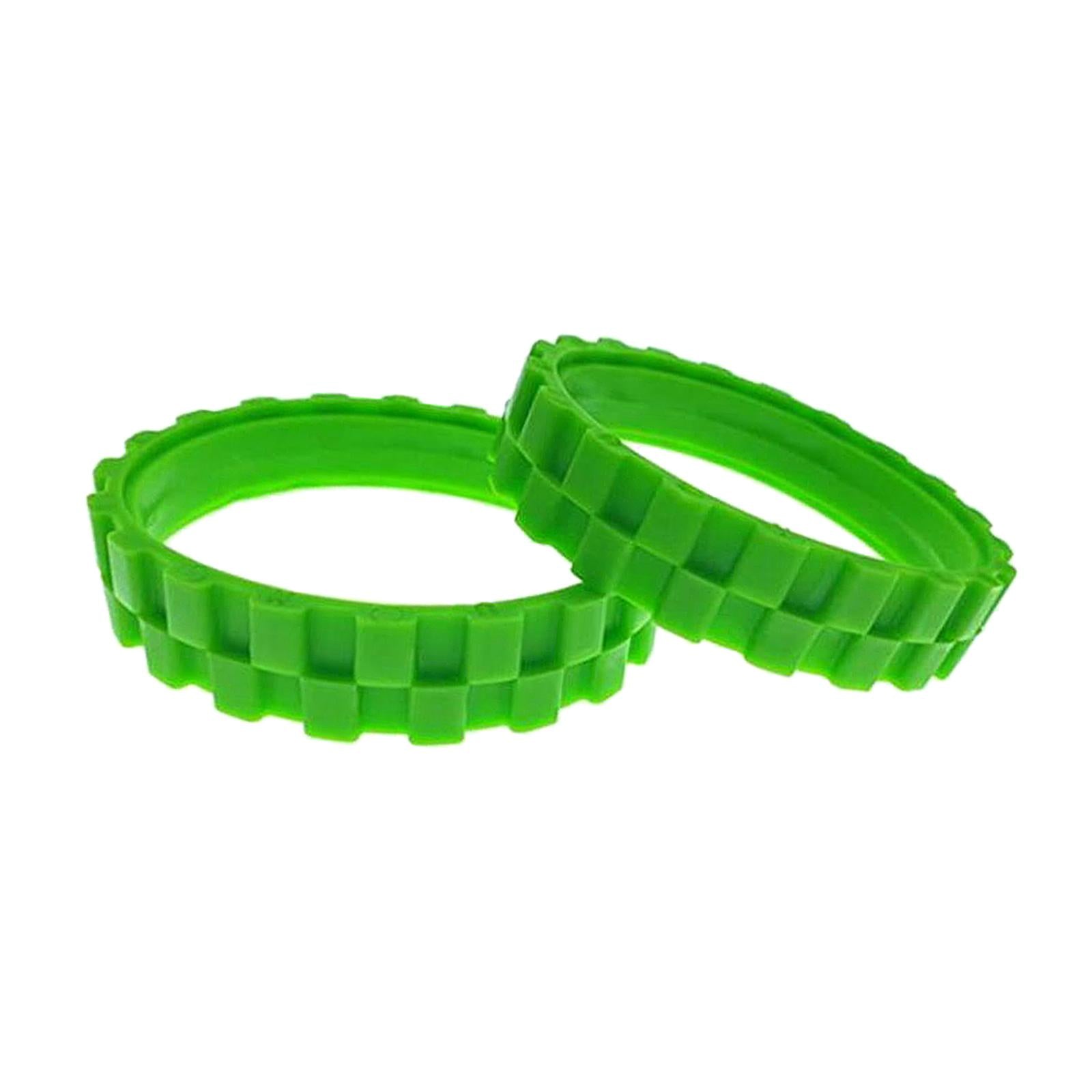 2x Tires Wheels Series for 500, 600,700, 800 900, E5,I7+, S9, 676 980 Green