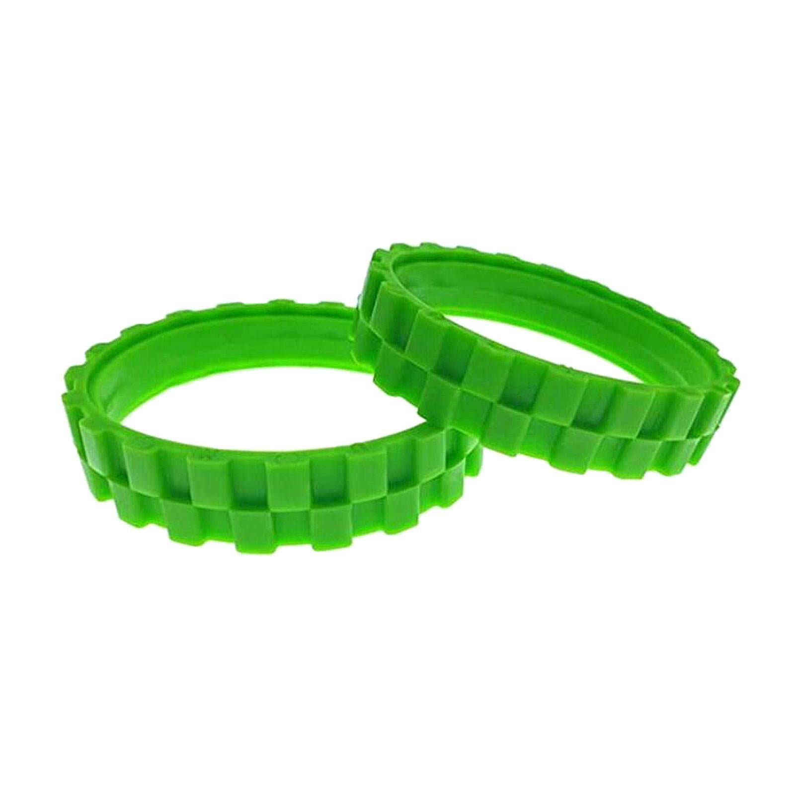 2x Tires Wheels Series for 500, 600,700, 800 900, E5,I7+, S9, 676 980 Green