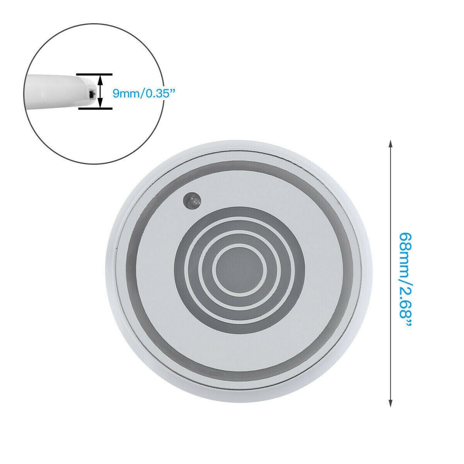 2Pcs Car Logo LED Cup Pad Holder Light USB Charging Mat Luminescent Cup Pads Style 02